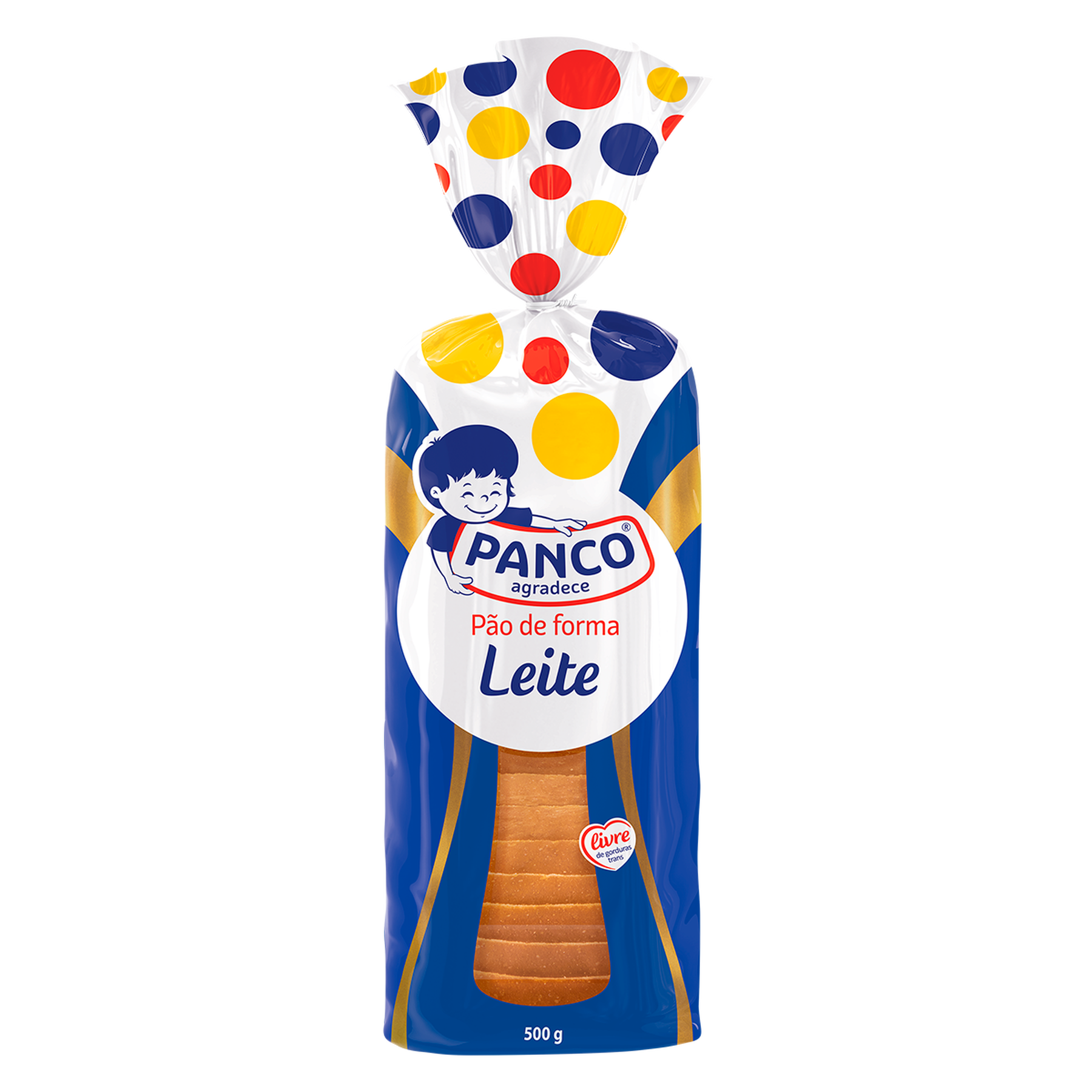 Pão de Forma Panco Leite 500g