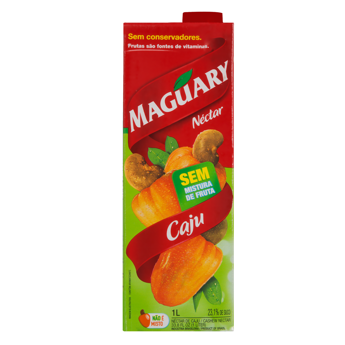 N&eacute;ctar Caju Maguary Caixa 1l&nbsp;