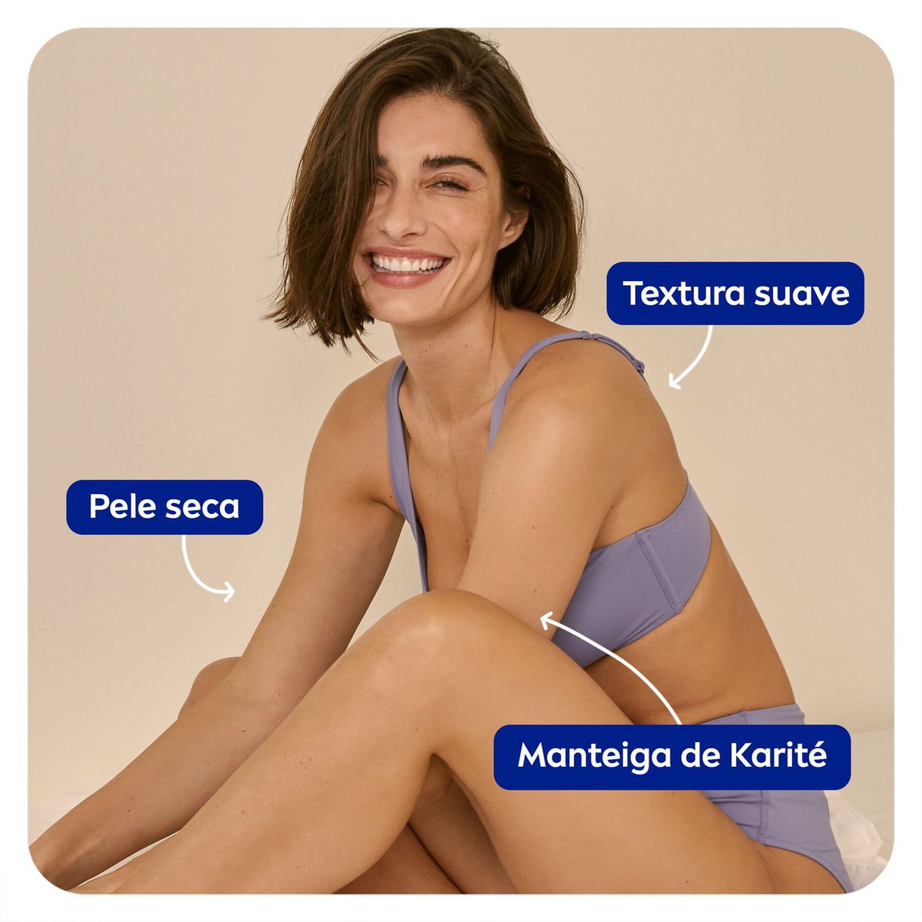 Loção Deo-Hidratante Pele Seca Nivea Soft Milk Frasco 200ml