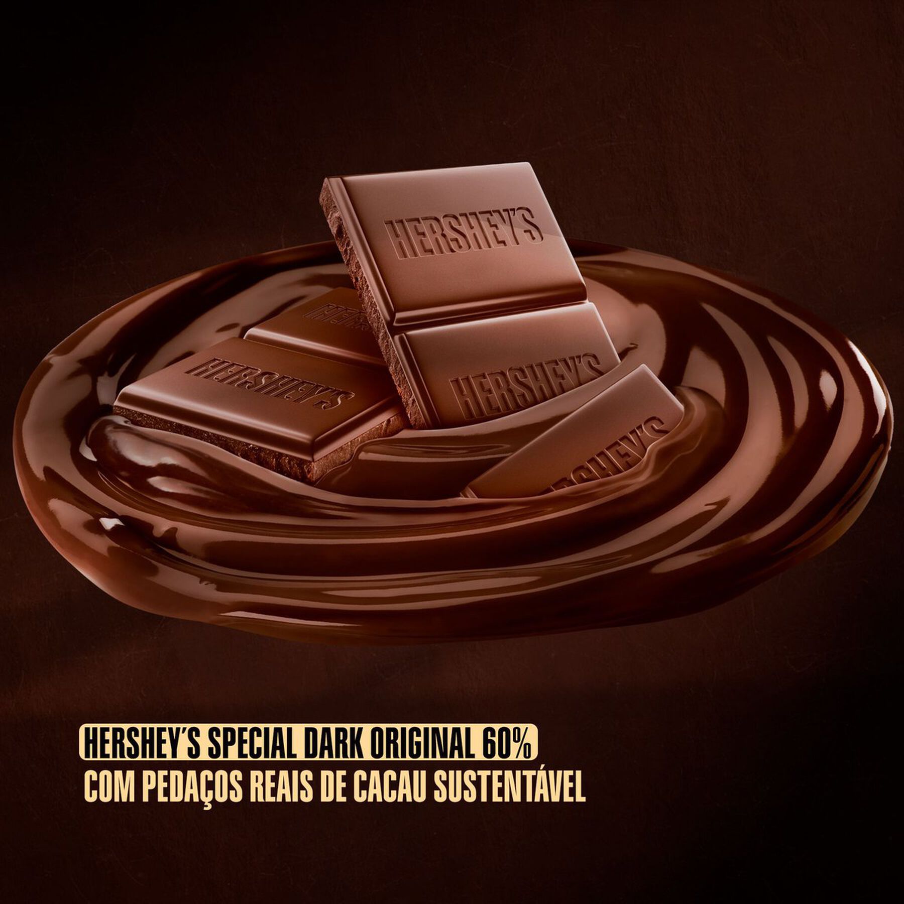 Chocolate Amargo 60% Cacau Hersheys Special Dark Pacote 85g