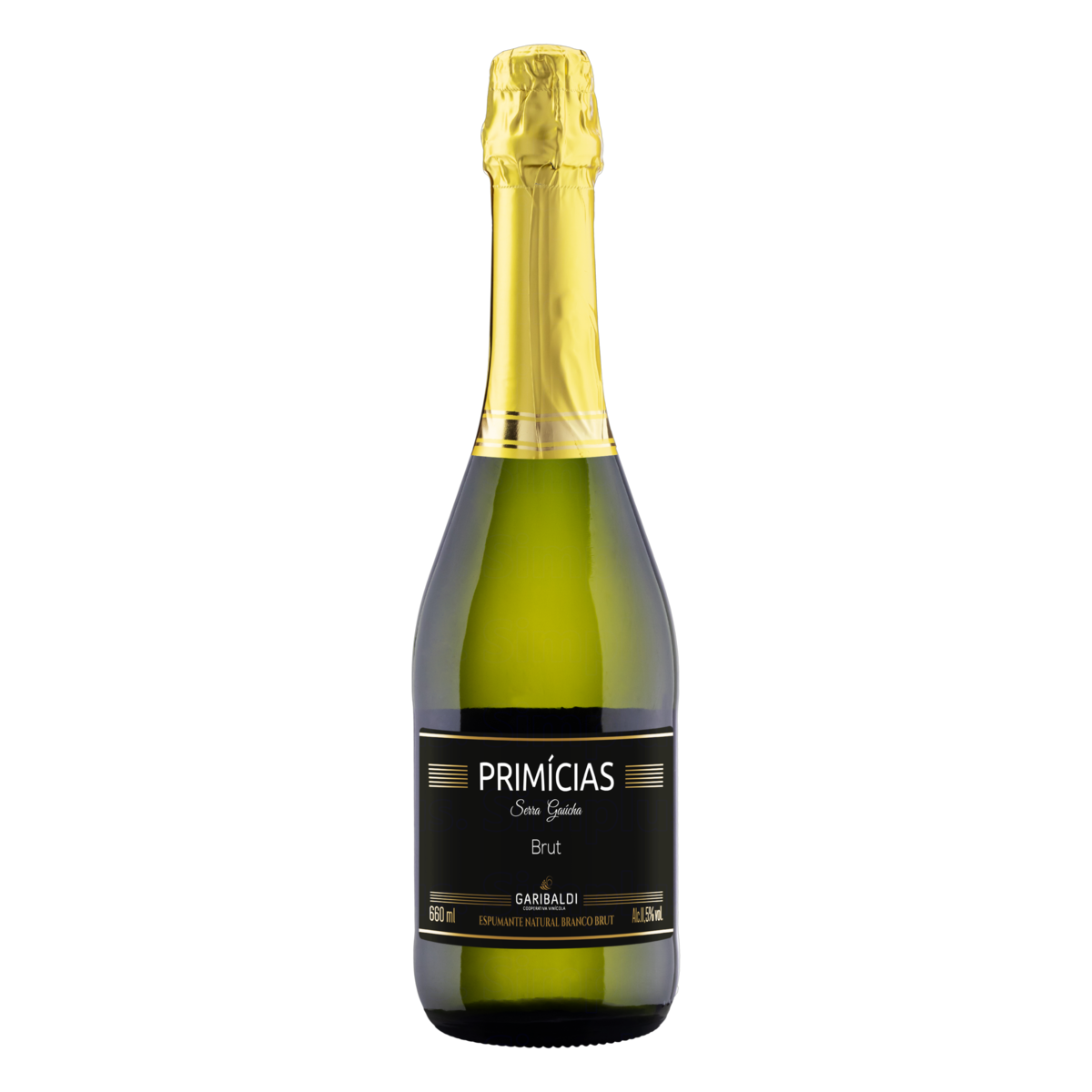 Espumante Brut Prim&iacute;cias Garibaldi Garrafa 660ml