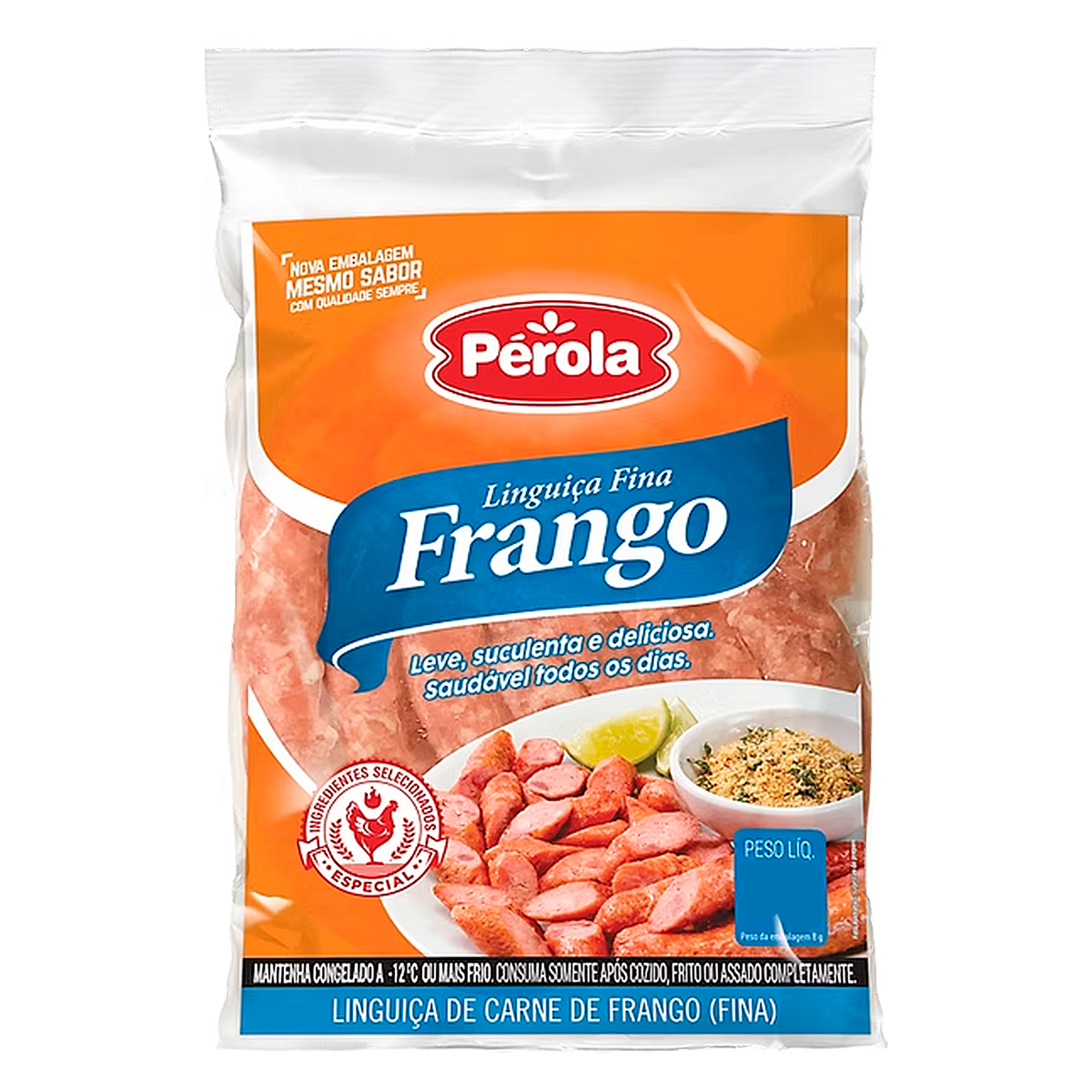 Lingui&ccedil;a Fina de Frango P&eacute;rola aprox. 315g