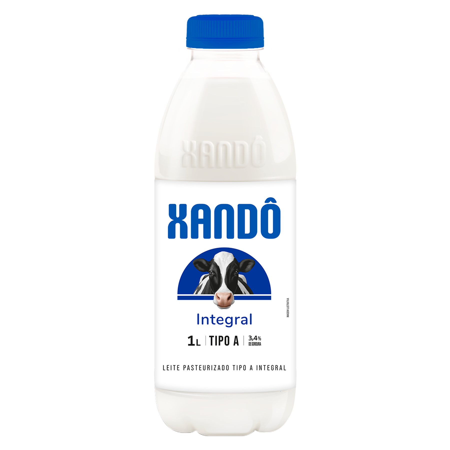 Leite Pasteurizado Integral Tipo A Xand&ocirc; Garrafa 1l