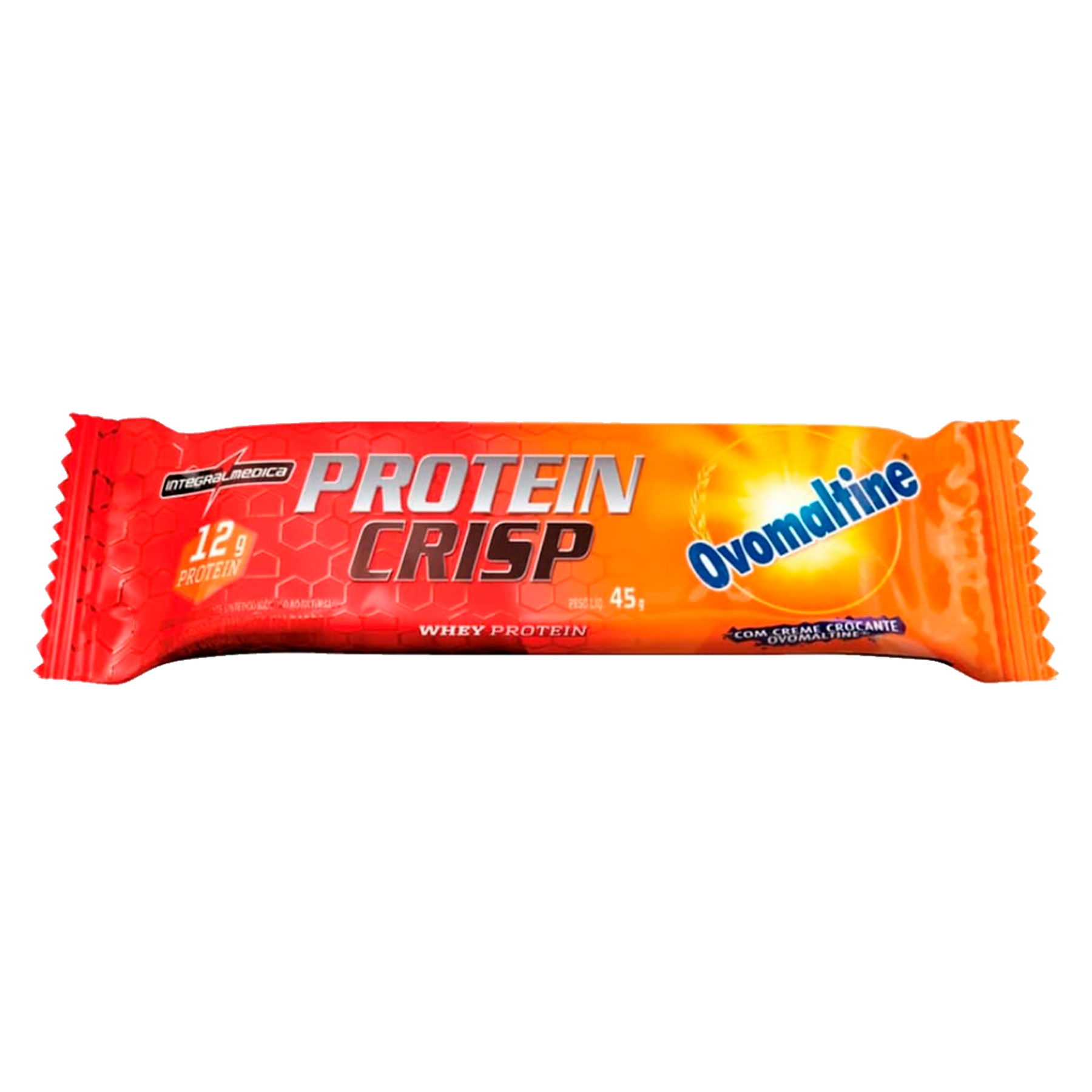 Barra de Proteína Ovomaltine Protein Crisp Integralmedica 45g