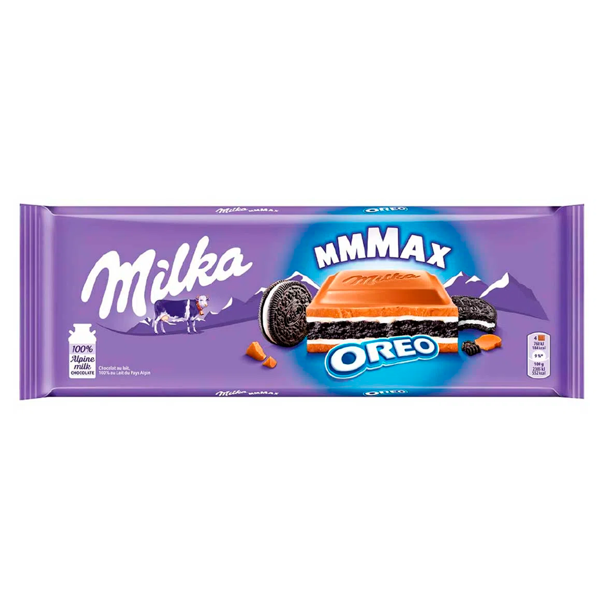 Barra de Chocolate Oreo Milka 300g