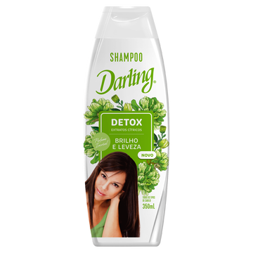 Shampoo Detox Brilho e Leveza Darling Frasco 350ml