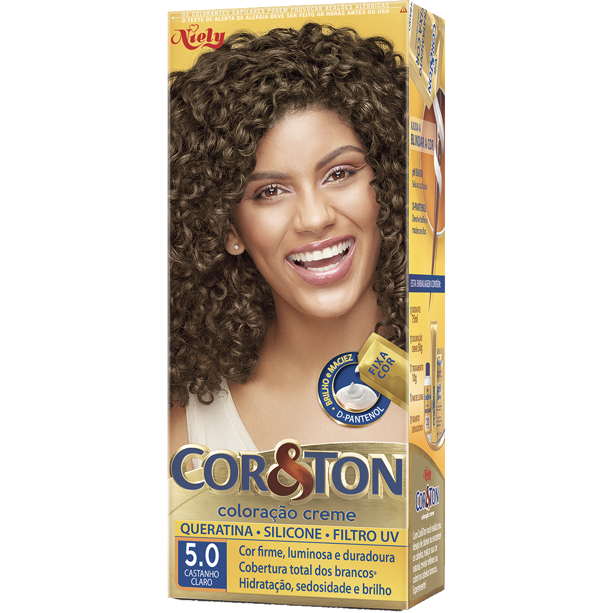 Tintura para Cabelo Castanho Claro 5.0 CoreTon