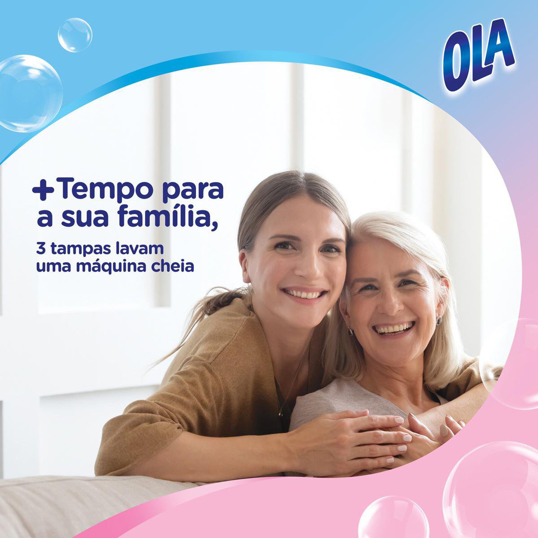 Sabão Roupas Delicadas Original Ola Frasco 1l
