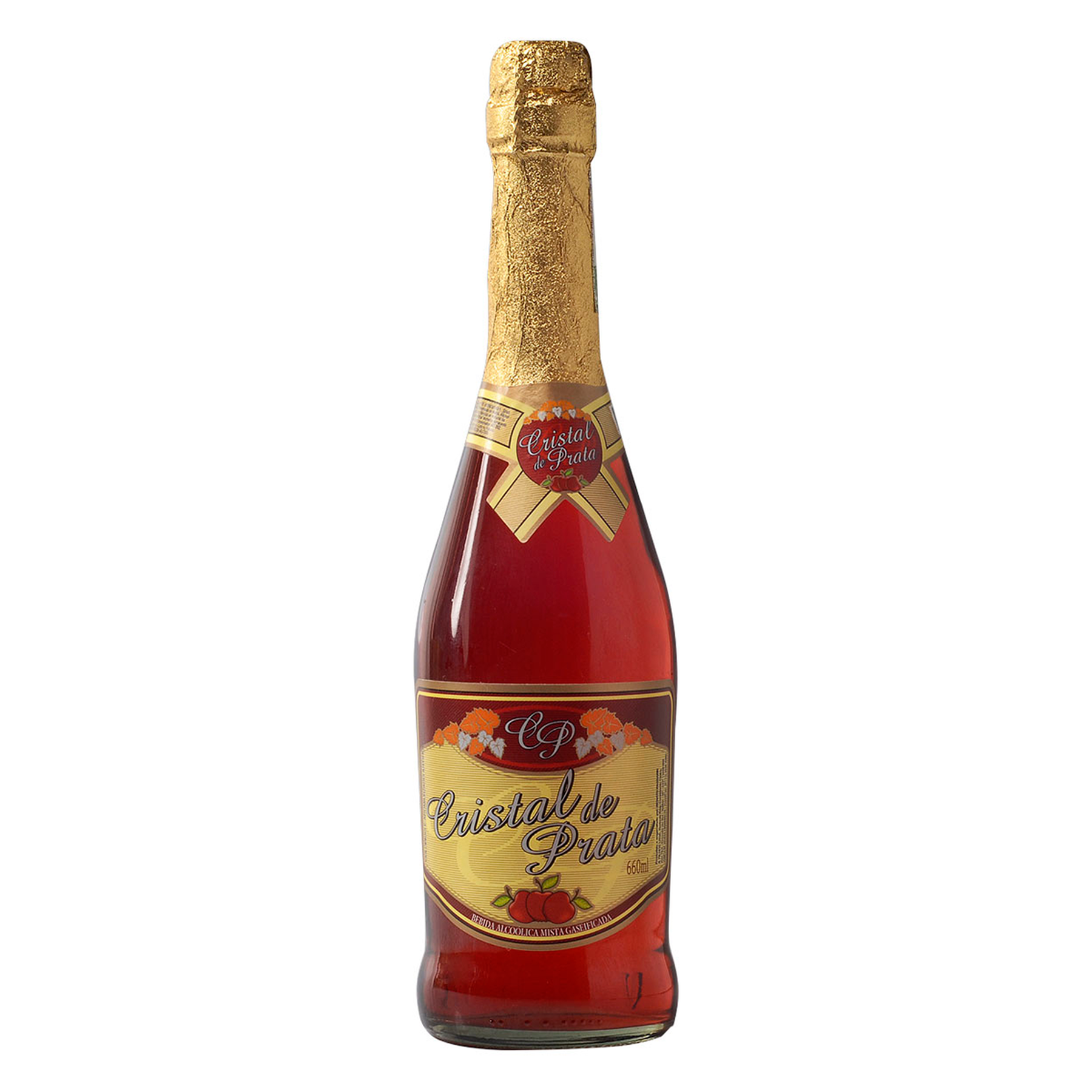 Espumante Rosé Cristal de Prata Garrafa 660ml