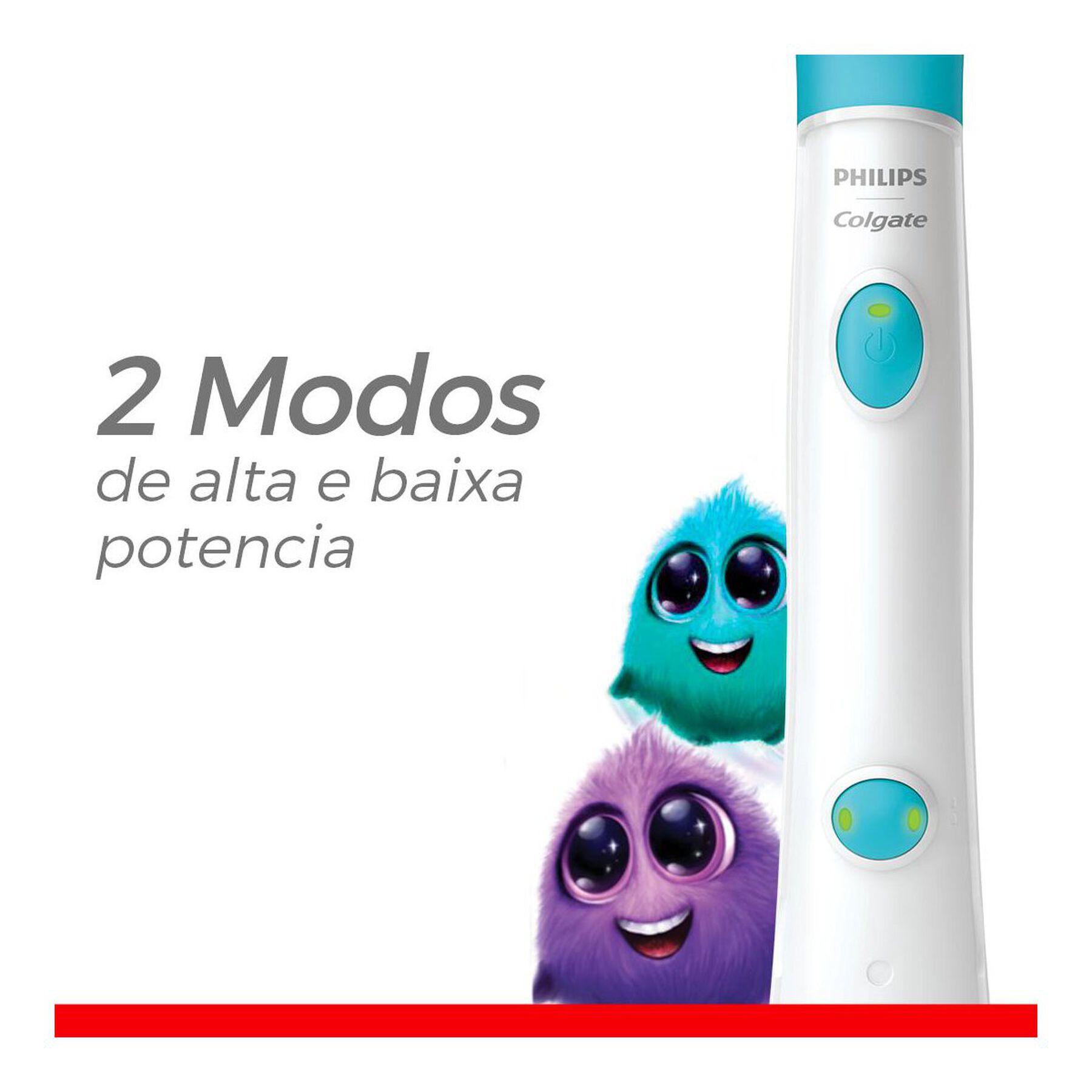 Escova Dental Infantil Elétrica For Kids Colgate + Philips