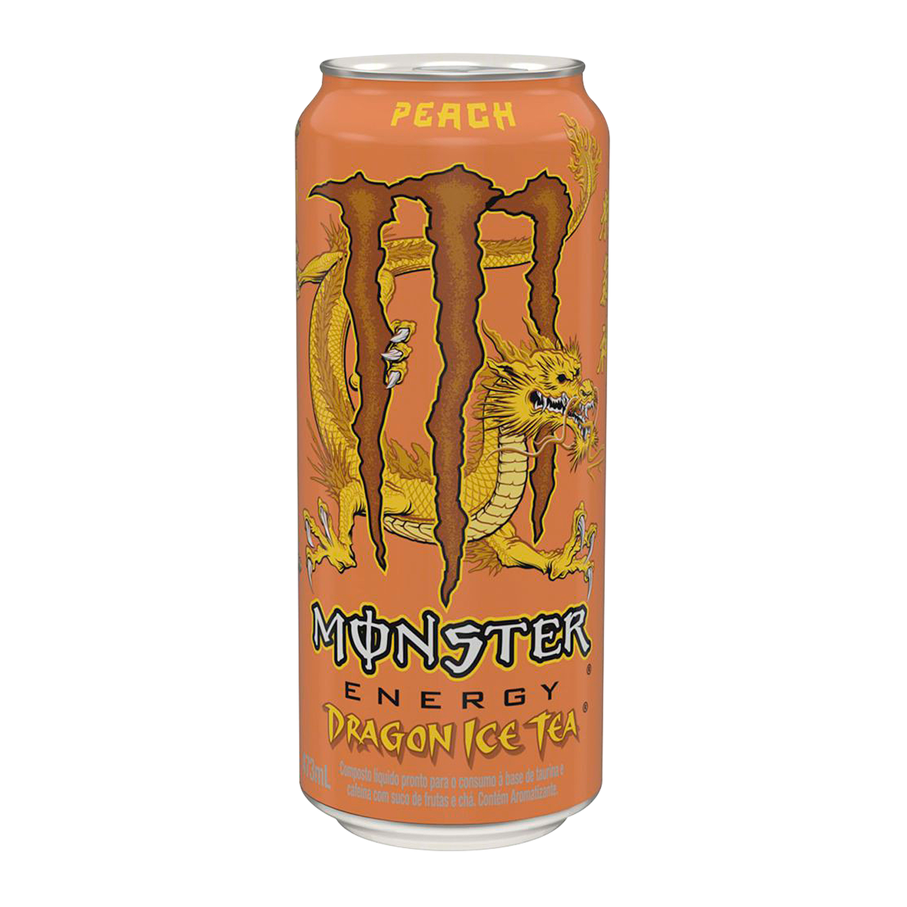 Energético Peach Dragon Ice Tea Monster Lata 473ml