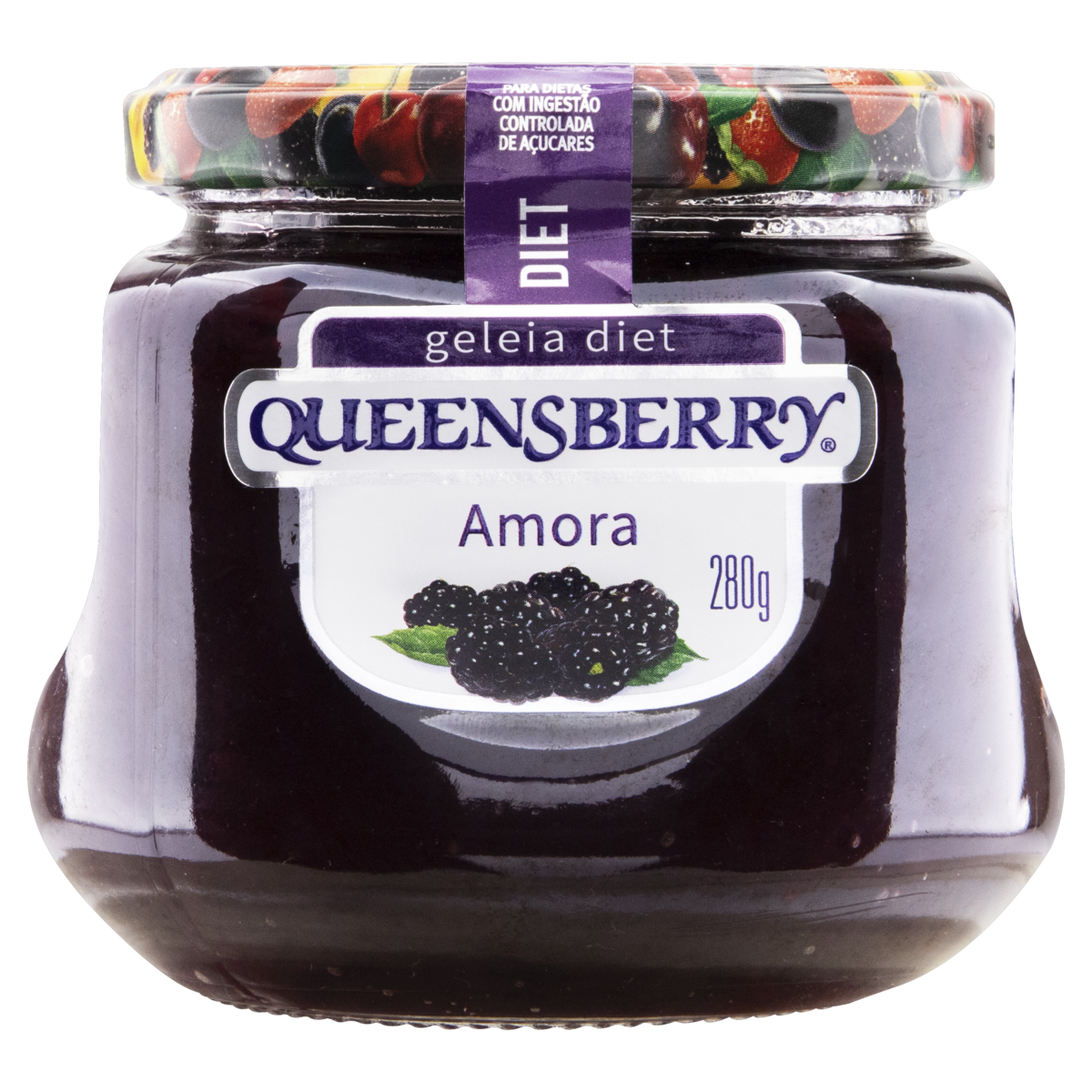 Geleia Amora Diet Queensberry Vidro 280g&nbsp;