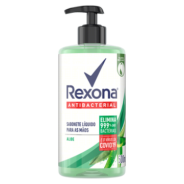 Sabonete Líquido Antibacterial para as Mãos Aloe Rexona Frasco 500ml