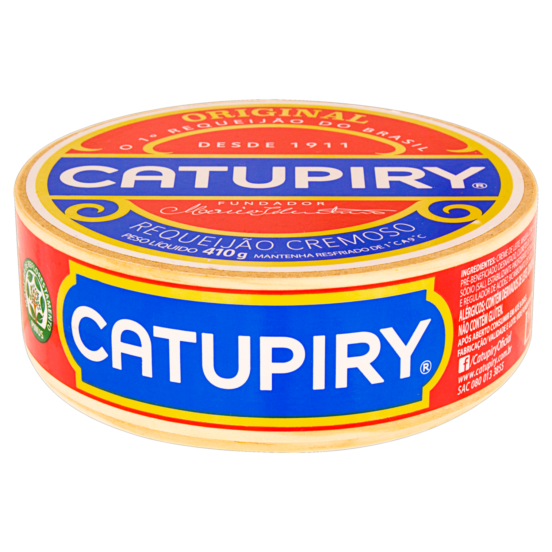 Requeijão Cremoso Catupiry Madeira 410g