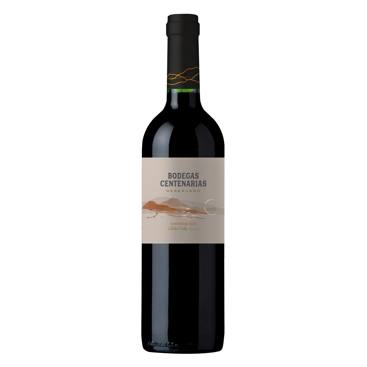 Vinho Tinto Carm&eacute;n&egrave;re Reservado Bodegas Centenarias Garrafa 750ml