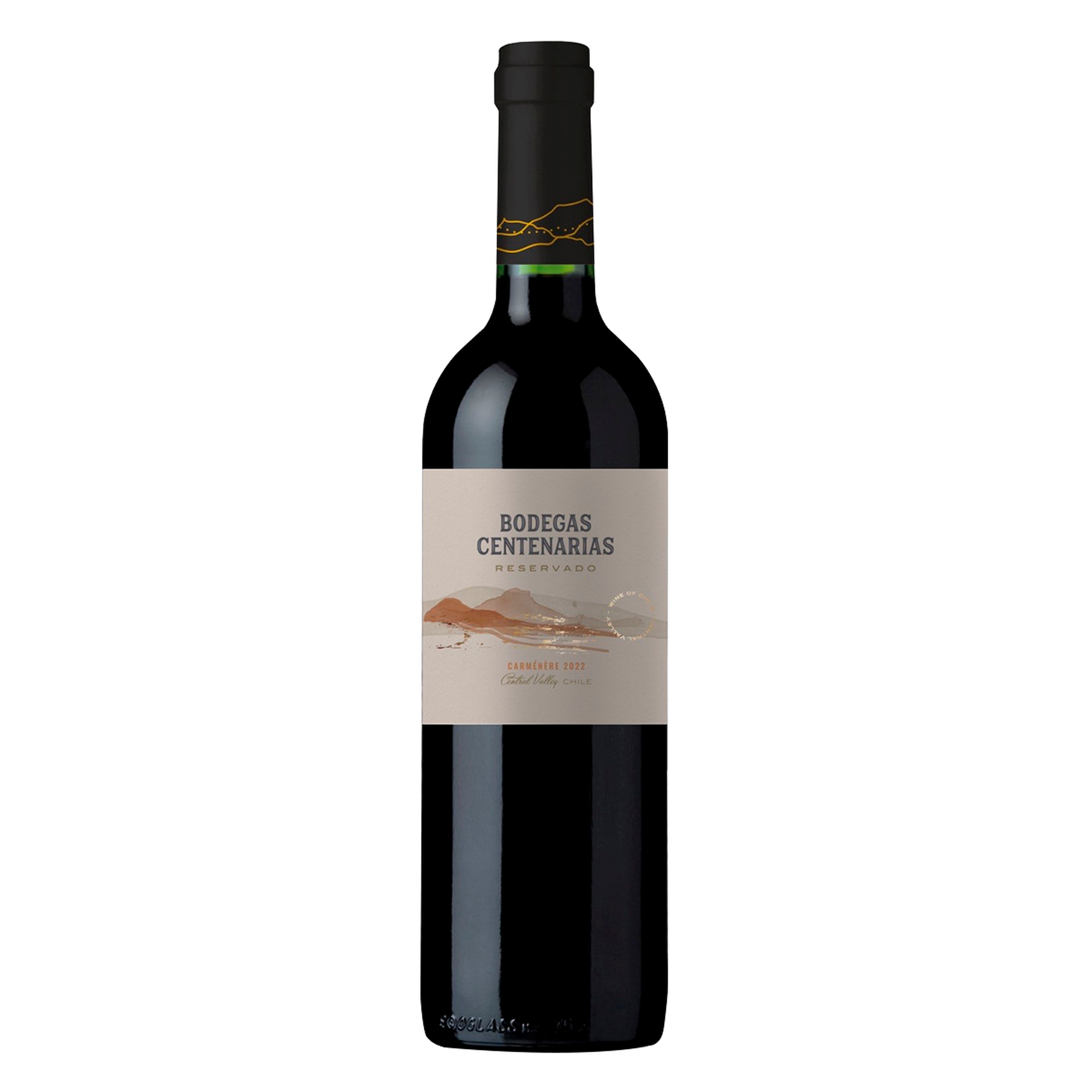 Vinho Tinto Carménère Reservado Bodegas Centenarias Garrafa 750ml
