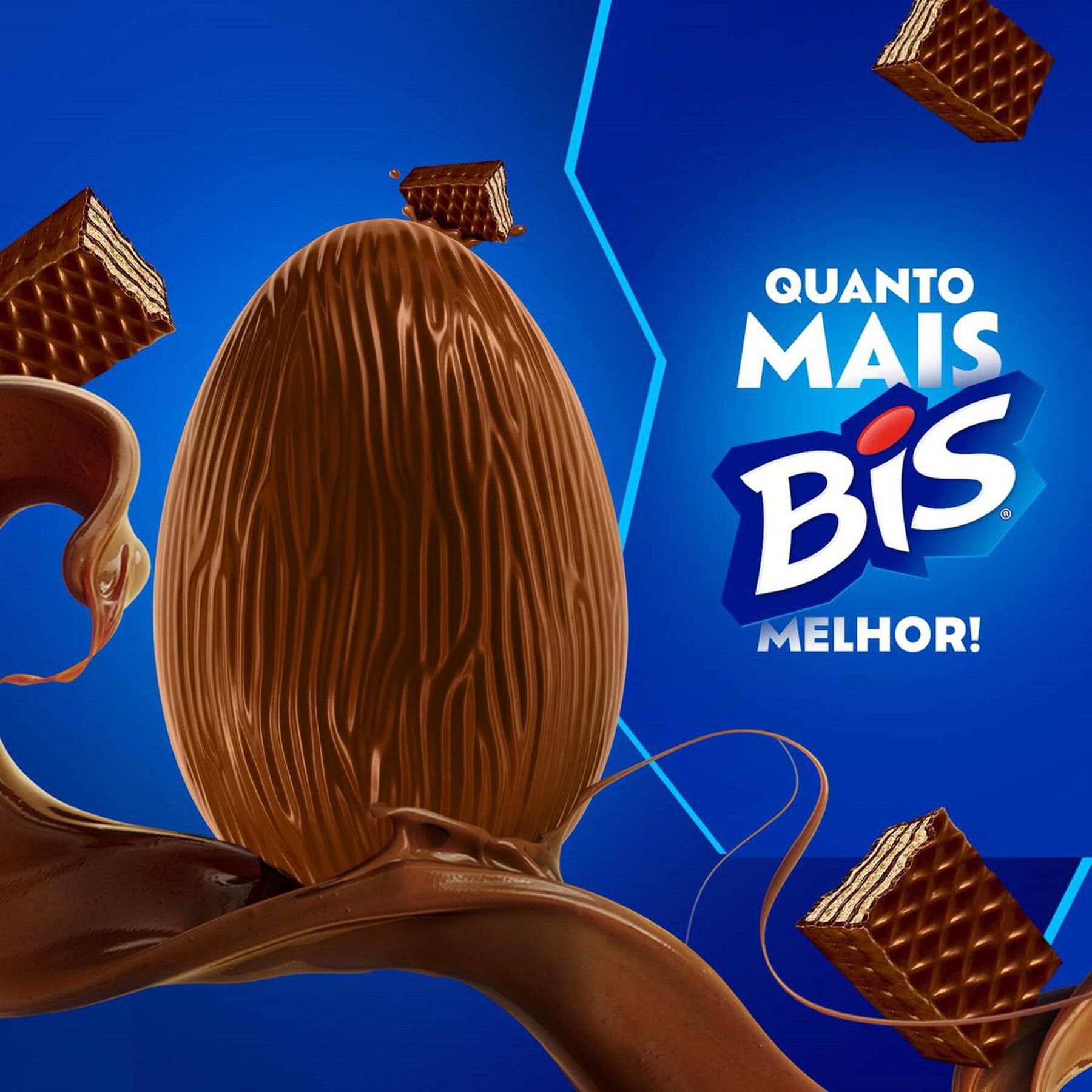Ovo de Páscoa ao Leite Bis Lacta 318g