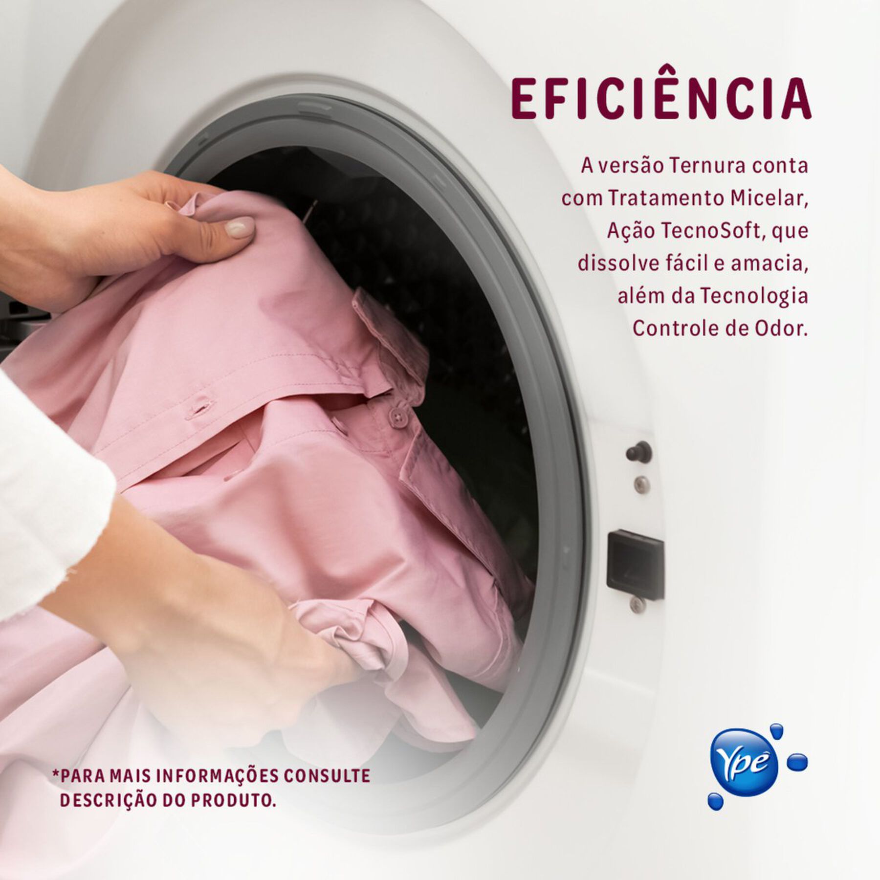 Amaciante de Roupas Diluído Ternura Ypê Galão 5l