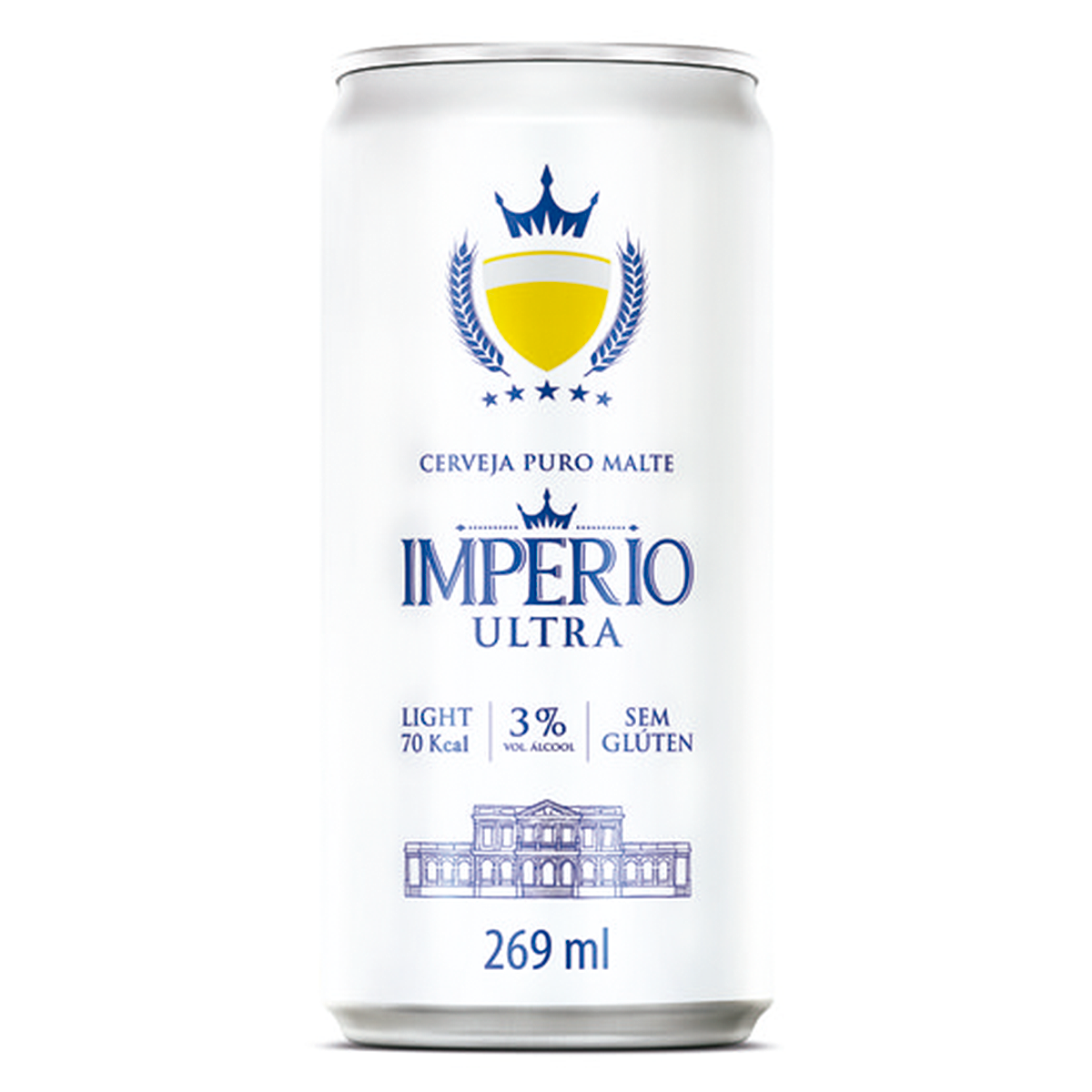 Cerveja Puro Malte Ultra Imp&eacute;rio Lata 269ml