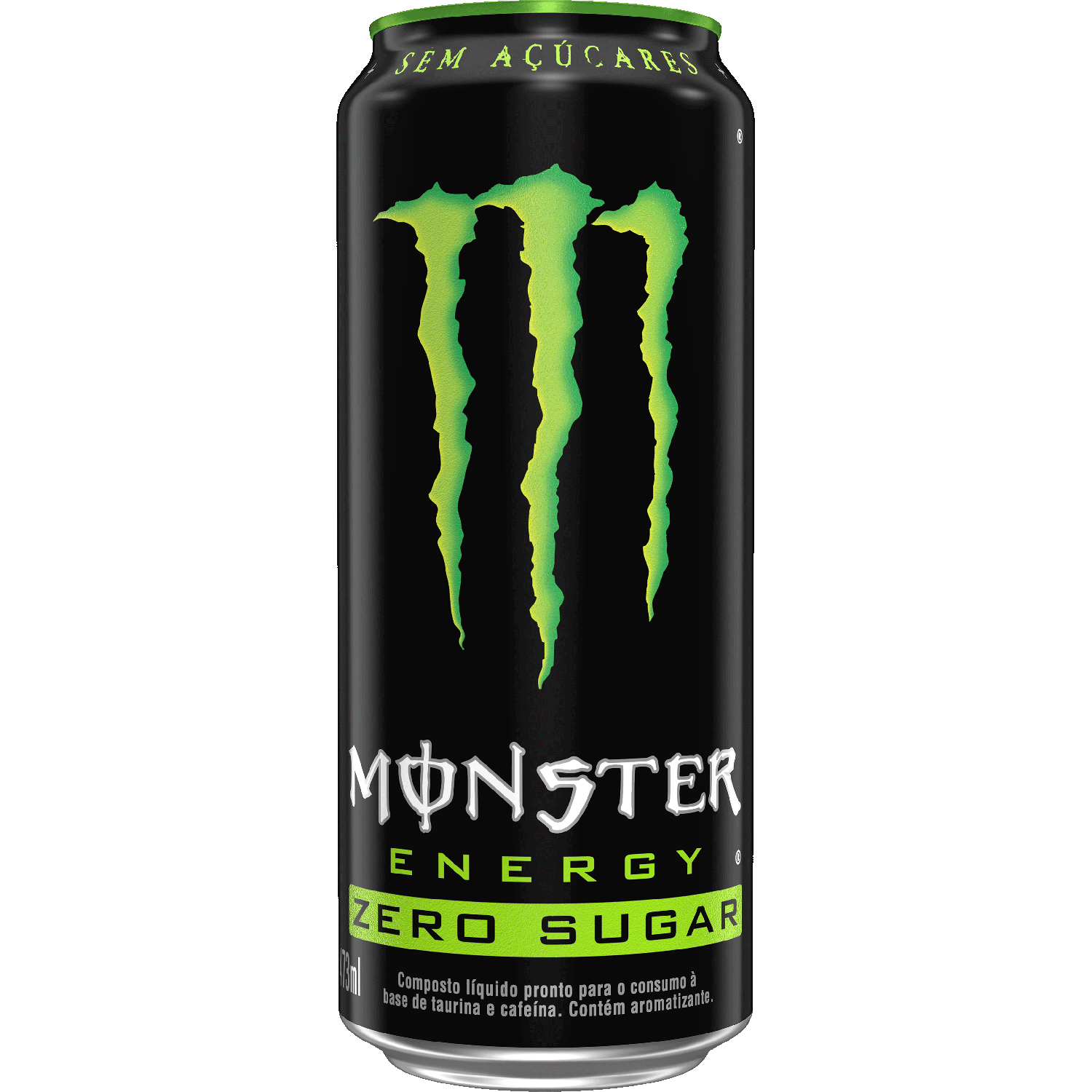 Energ&eacute;tico Zero A&ccedil;&uacute;car Monster Lata 473ml