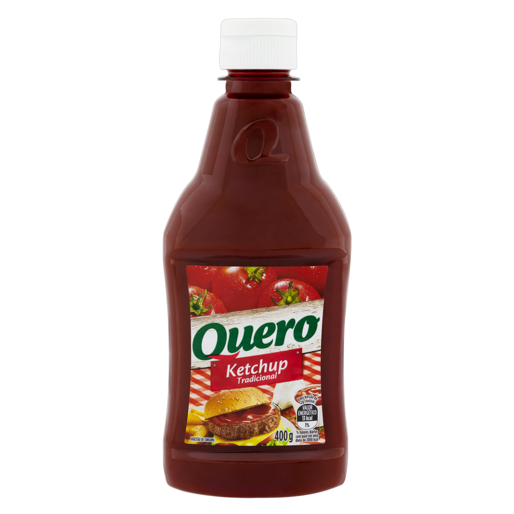 Ketchup Tradicional Quero Squeeze 400g