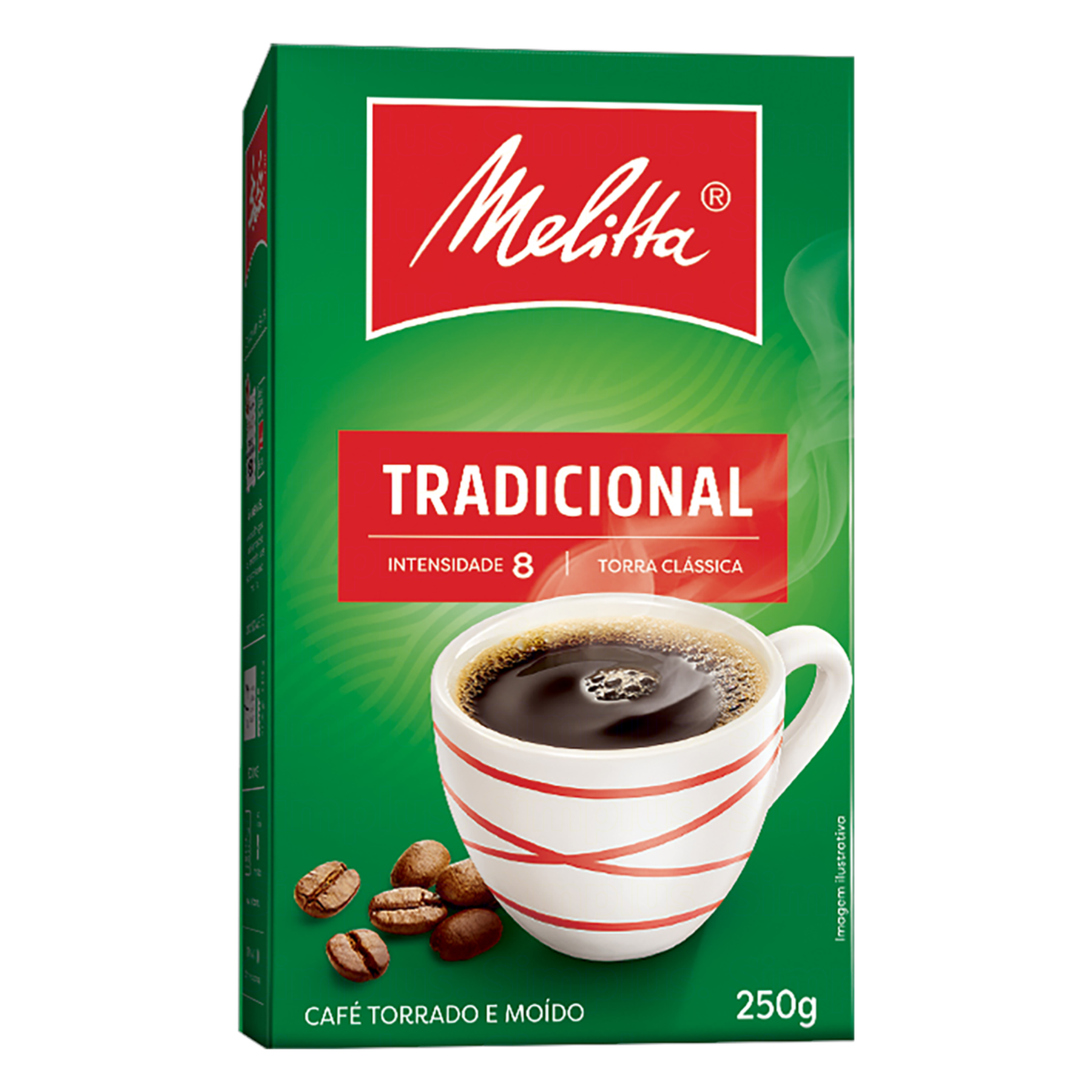 Café Torrado e Moído Tradicional Melitta Caixa 250g