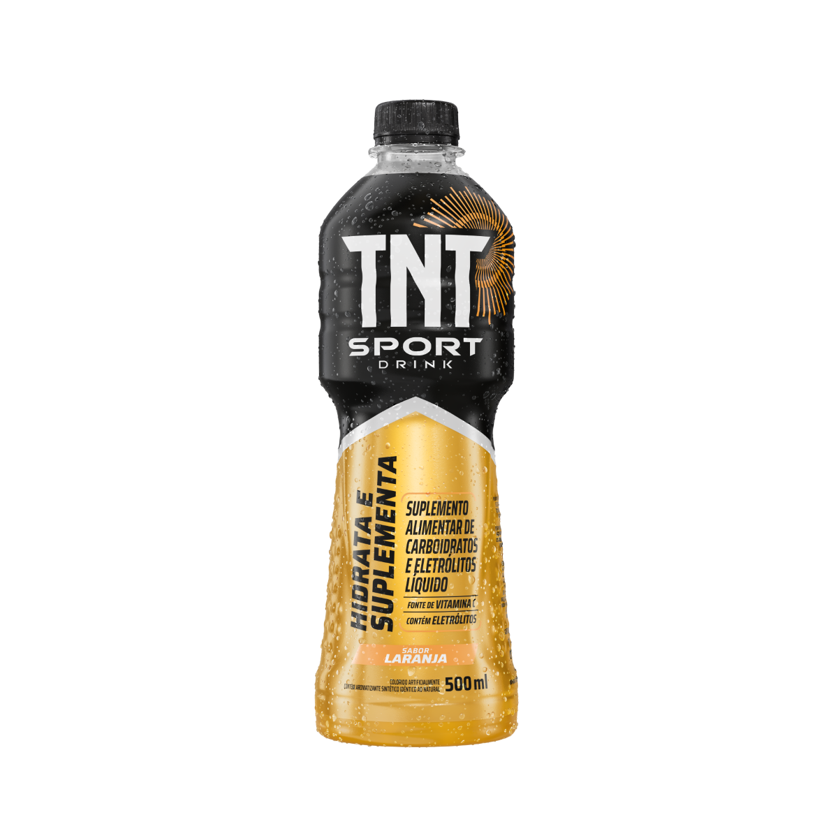 Isot&ocirc;nico Laranja Sport Drink TNT Garrafa 500ml