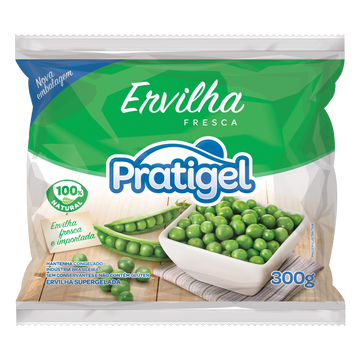 Ervilha Supergelada Fresca Pratigel Pacote 300g