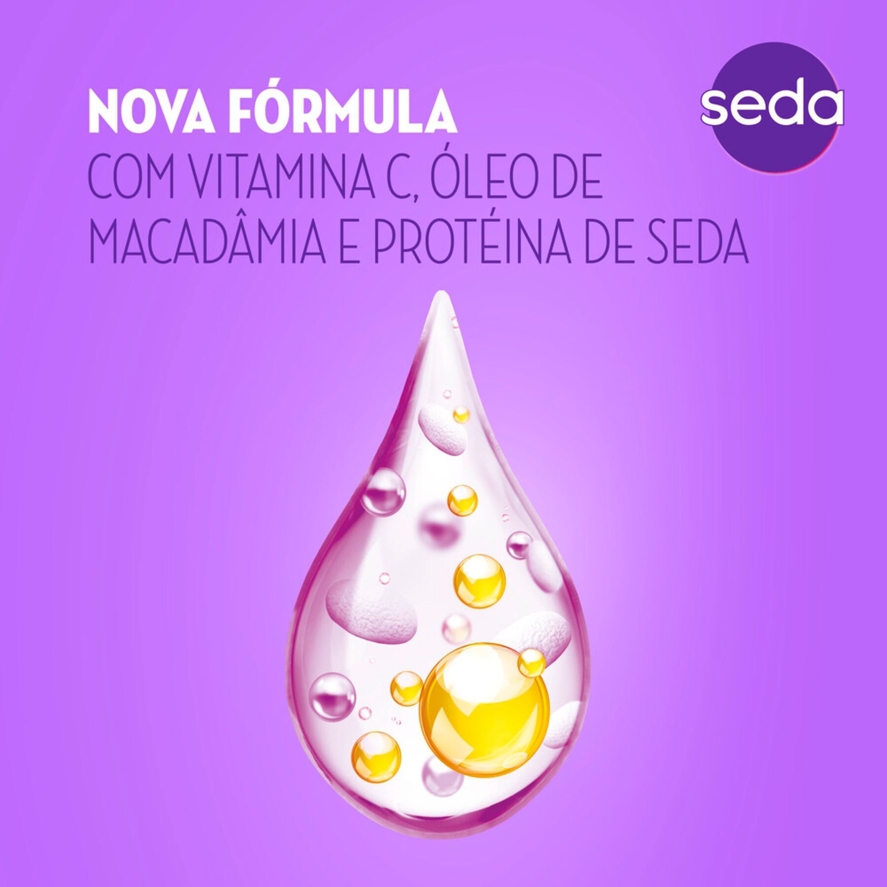 Shampoo 325ml + Condicionador 325ml Liso Perfeito Seda Cocria&ccedil;&otilde;es