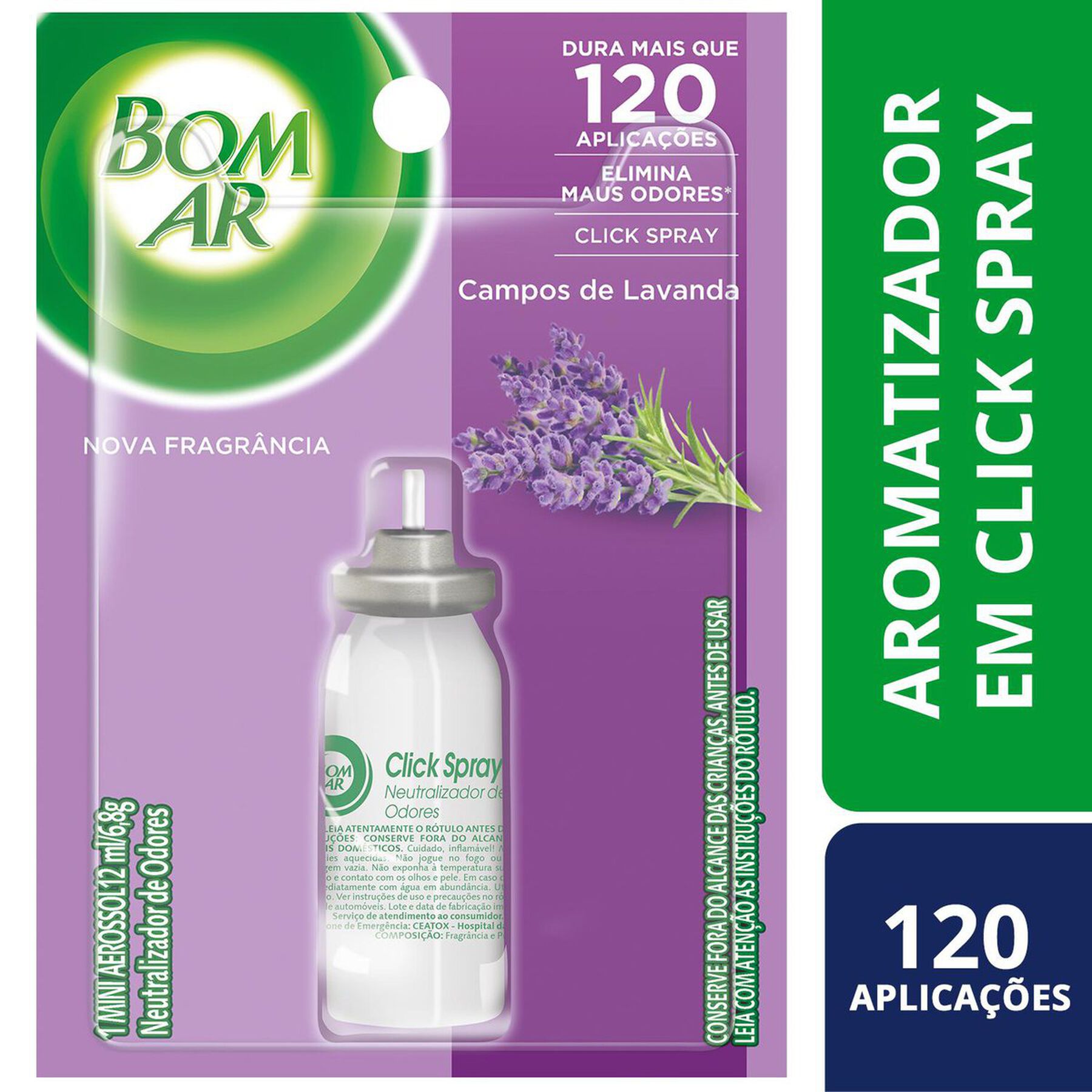 Odorizador de Ambiente Lavanda Air Wick Bom Ar Blister 12ml