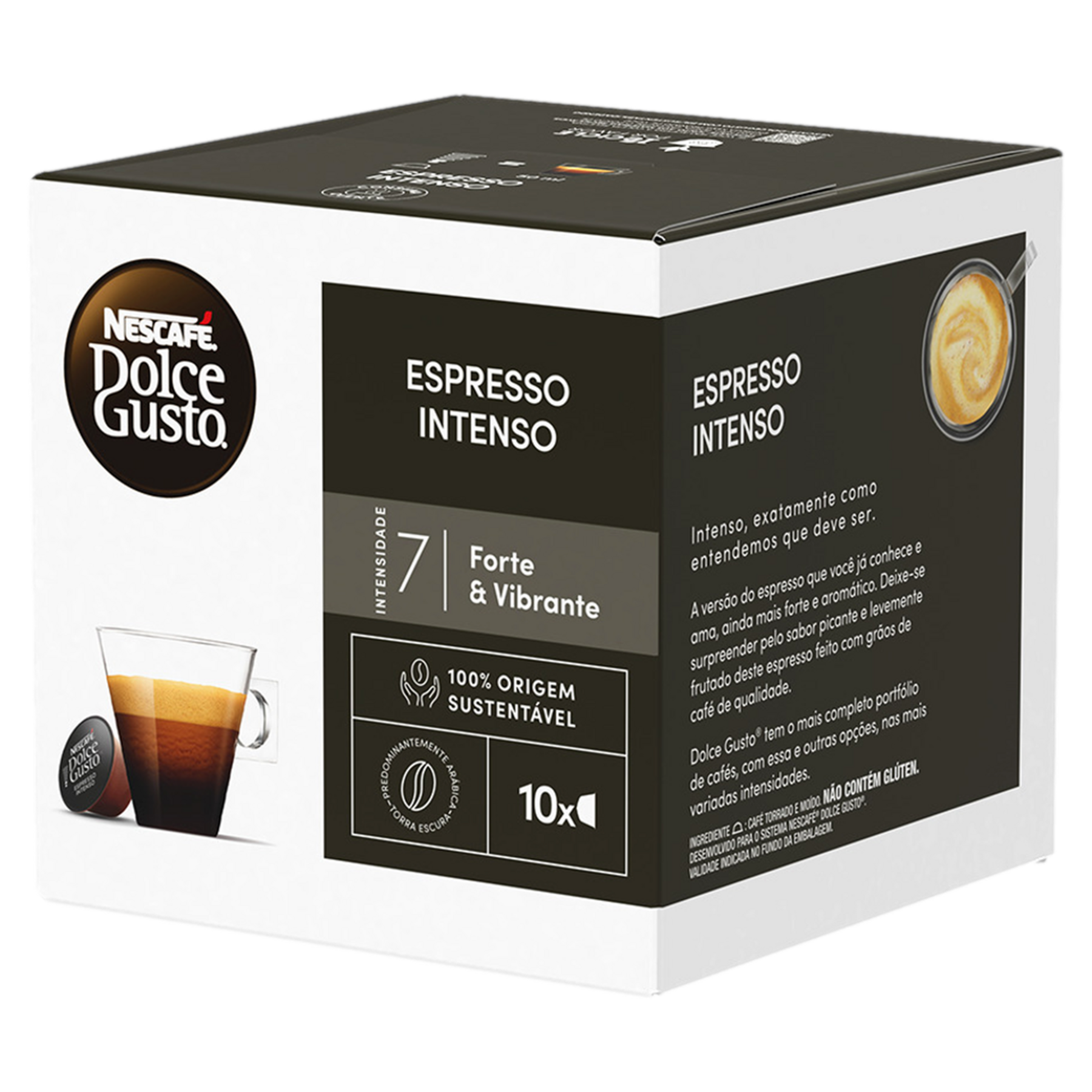 Café em Cápsula Nescafé Dolce Gusto Espresso Intenso 10 Cápsulas