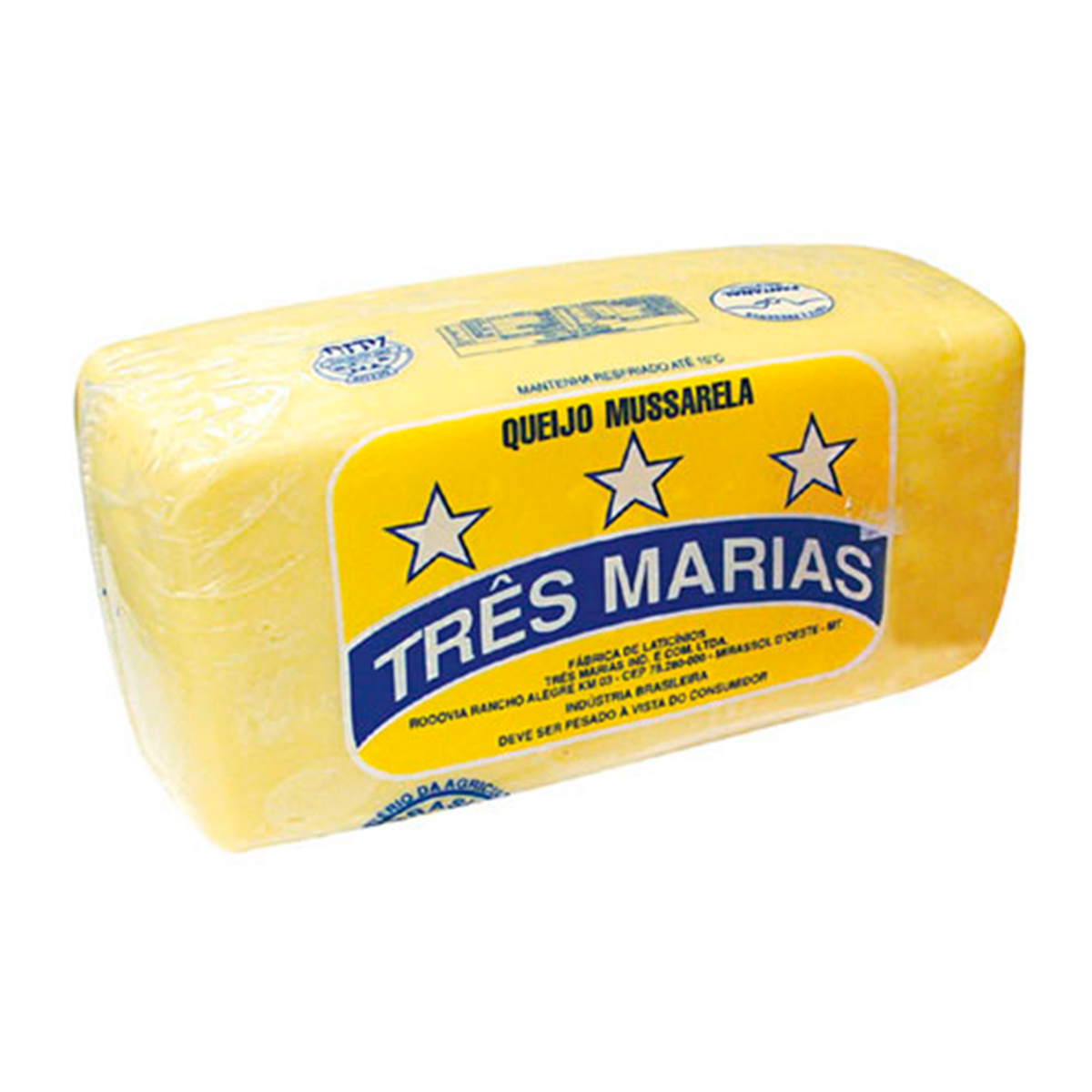 Queijo Prato Tres Marias Fatiado aprox. 150g