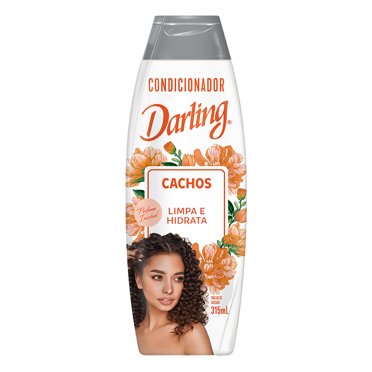 Condicionador Cachos Limpa e Hidrata Darling Frasco 315ml