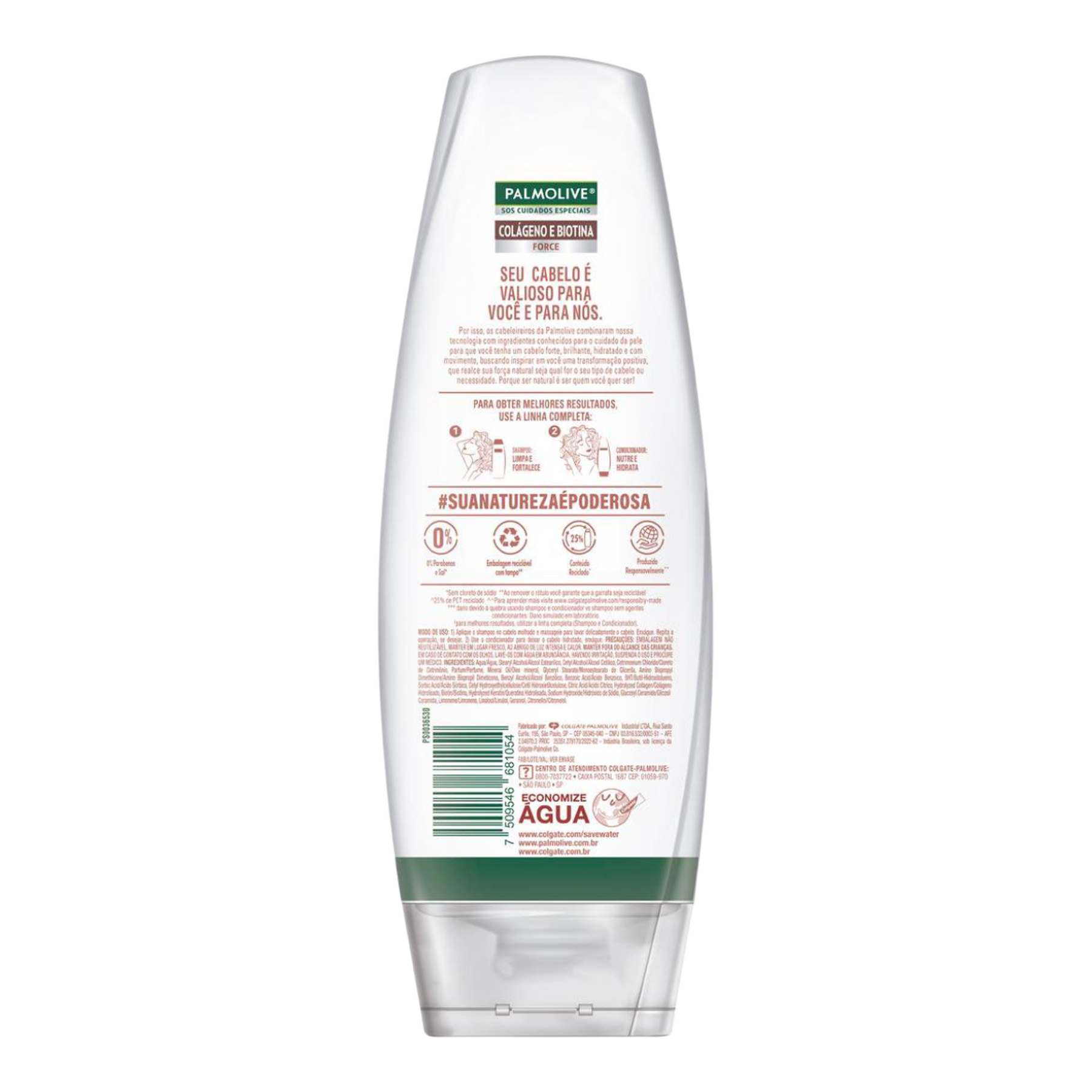 Condicionador Palmolive SOS Cuidados Especiais Force Frasco 350ml