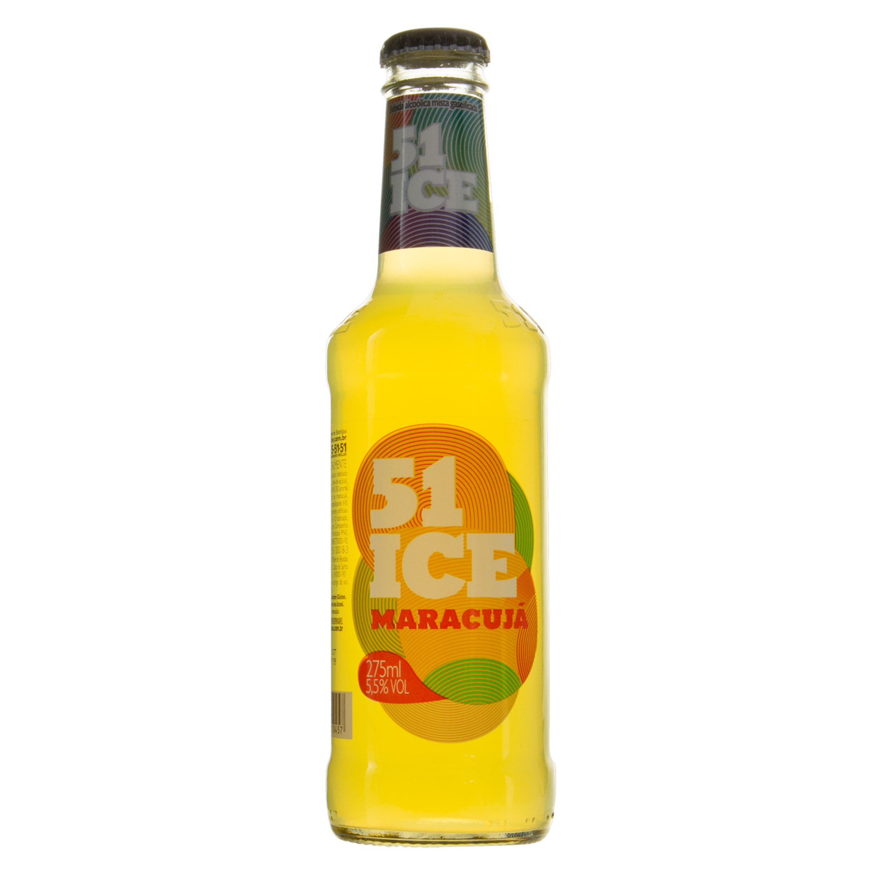 Bebida Mista Alcoólica Gaseificada Maracujá 51 Ice Garrafa 275ml