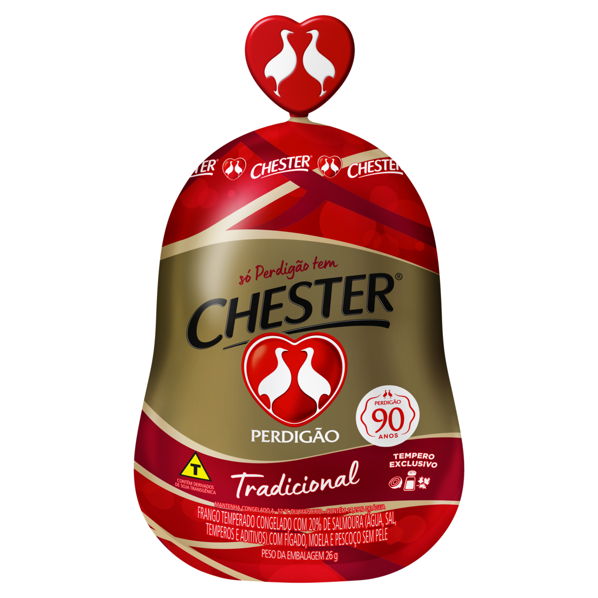 Chester Tradicional Perdig&atilde;o aprox. 3.600g