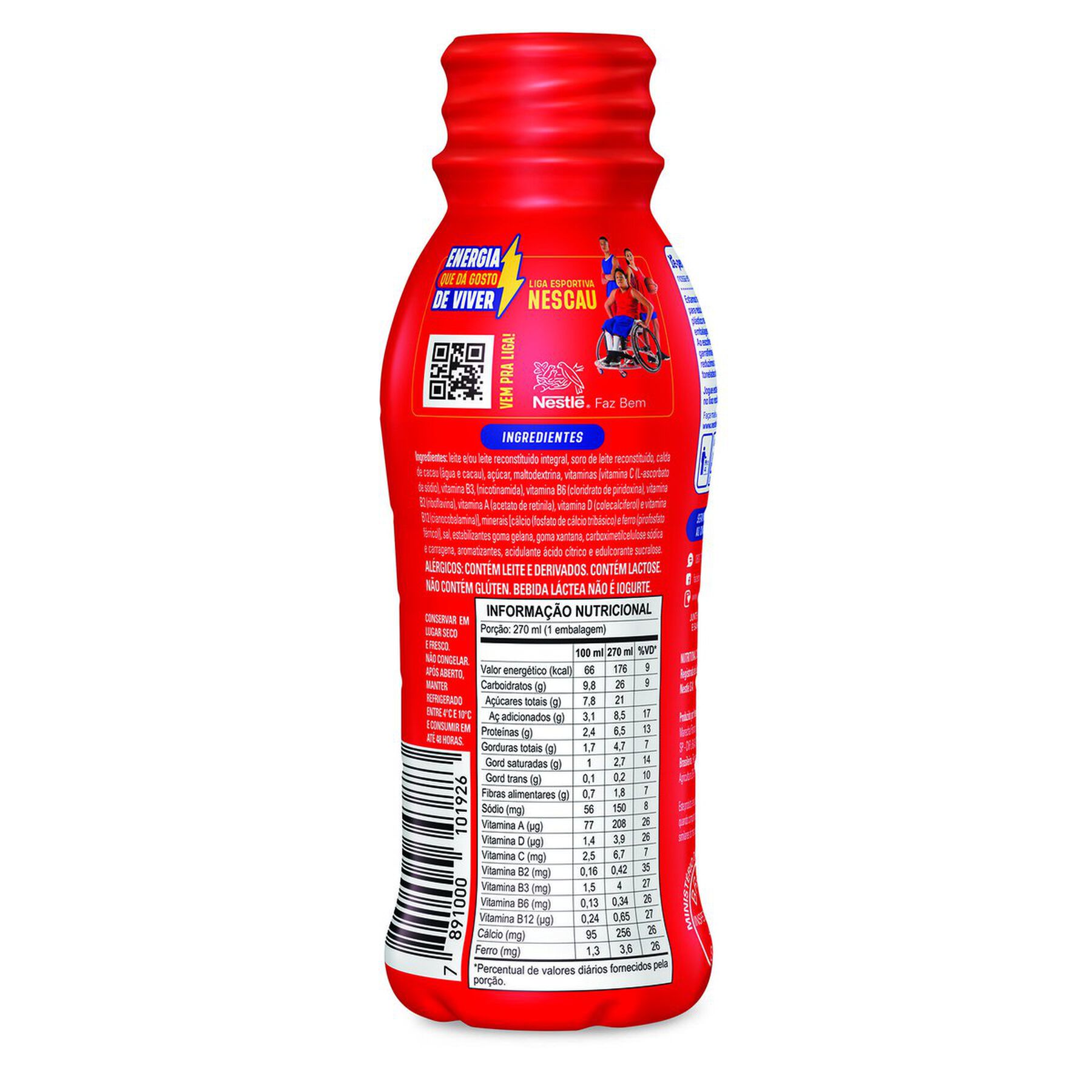 Bebida Láctea Nescau Shake 270ml