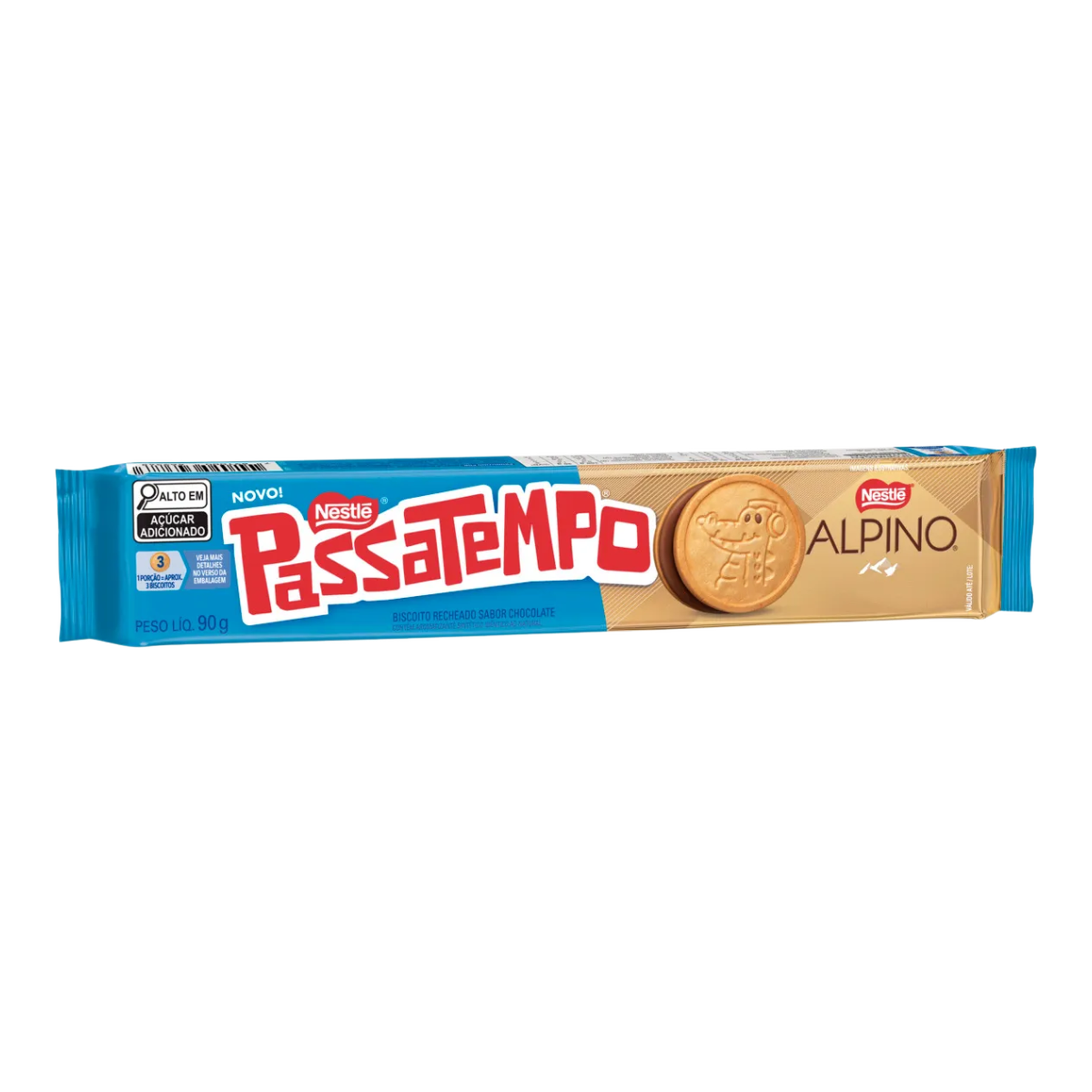 Biscoito Alpino Passatempo Pacote 90g