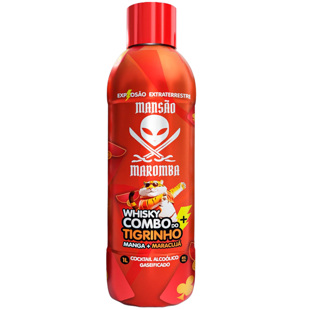 Bebida Mista Whisky + Combo Tigrinho Mans&atilde;o Maromba 1l