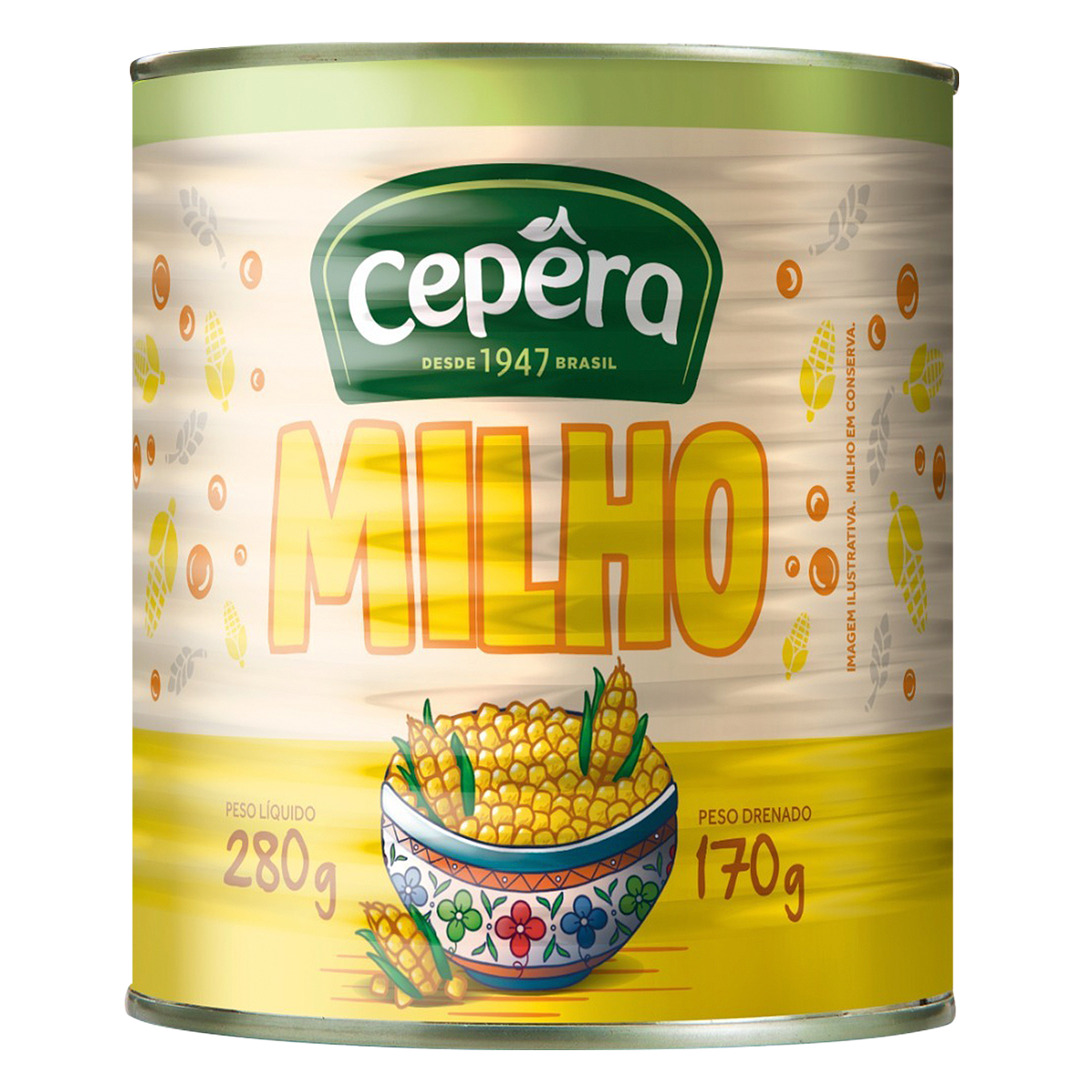 Milho Cep&ecirc;ra Lata 170g