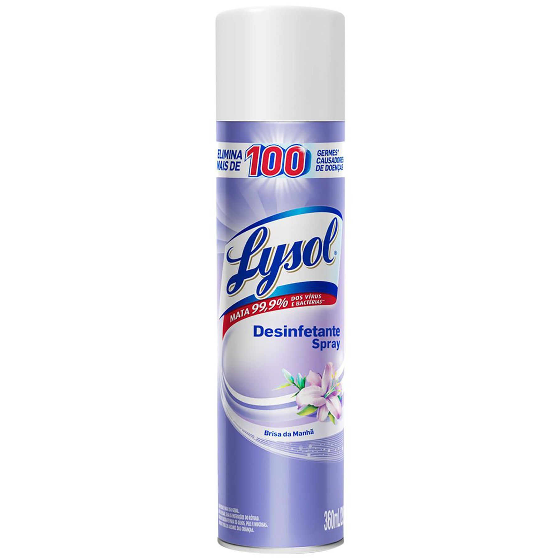 Desinfetante Uso Geral Spray Brisa da Manh&atilde; Lysol Frasco 360ml