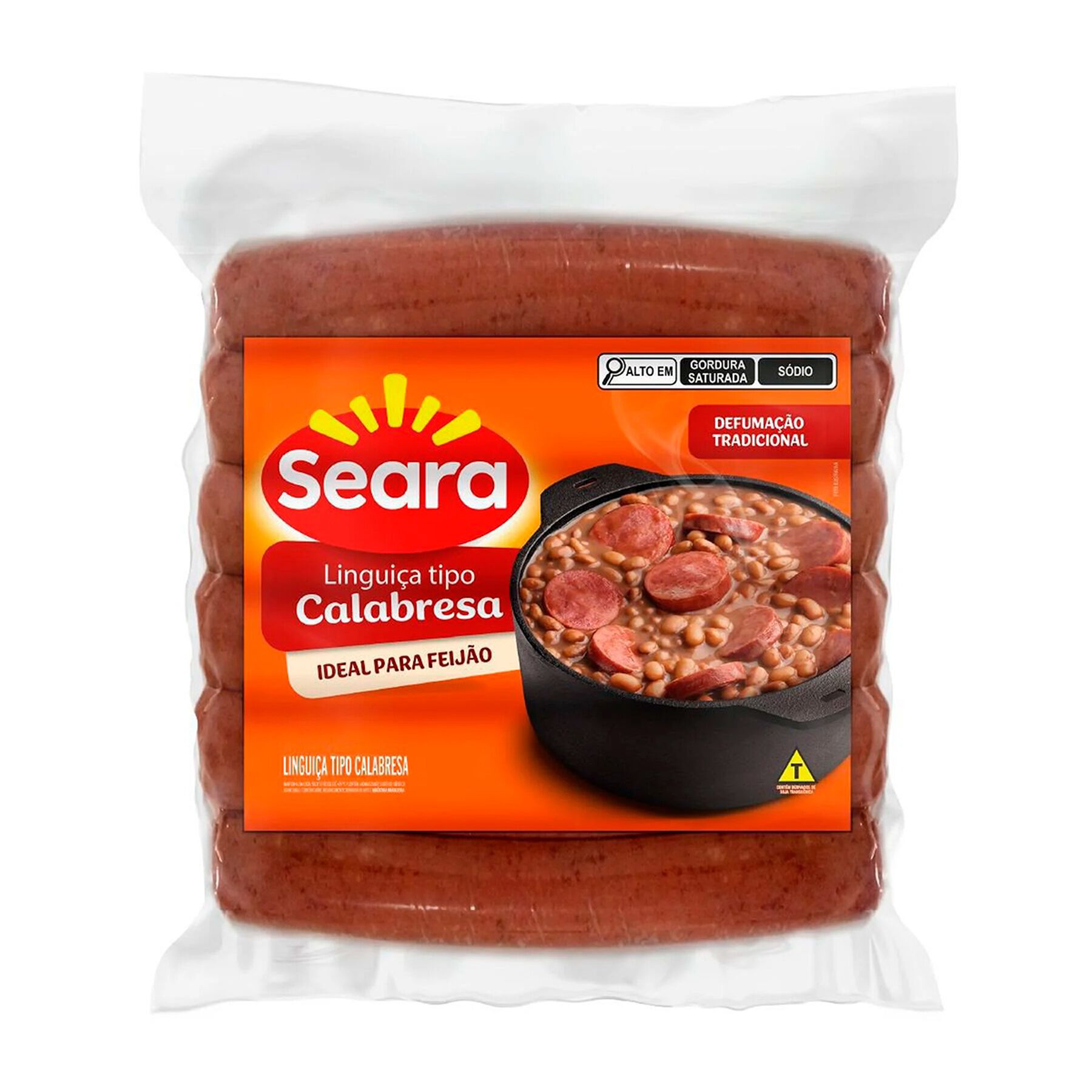 Lingui&ccedil;a Calabresa Seara aprox. 451g