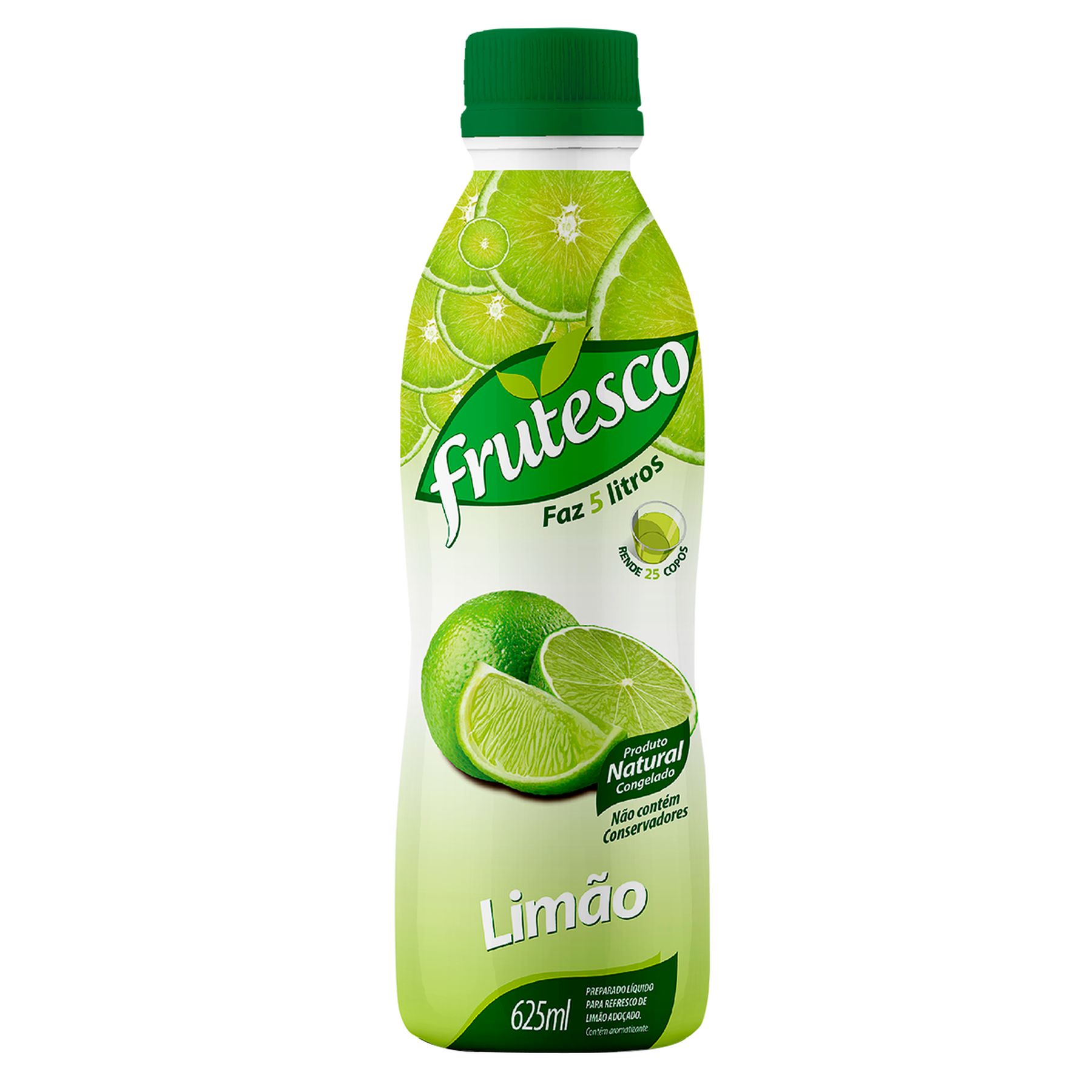 Suco Concentrado Lim&atilde;o Frutesco Garrafa 625ml