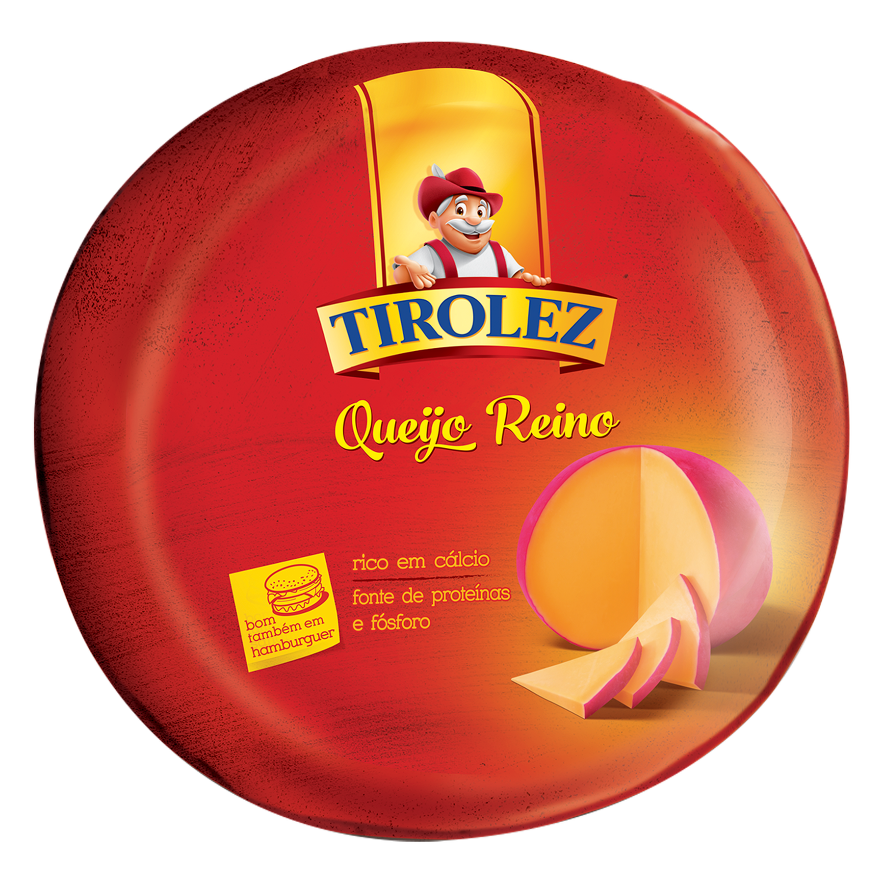 Queijo Reino Tirolez Pedaço aprox. 200g