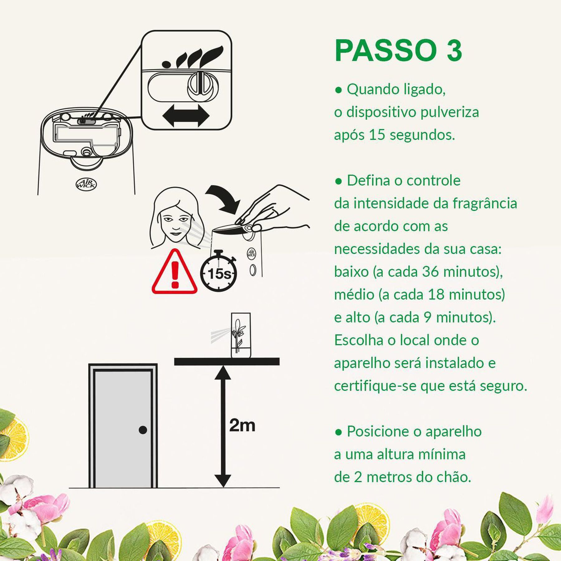 Odorizador de Ambiente Automático Lavanda Freshmatic Max Air Wick Bom Ar Caixa Grátis Refil 250ml