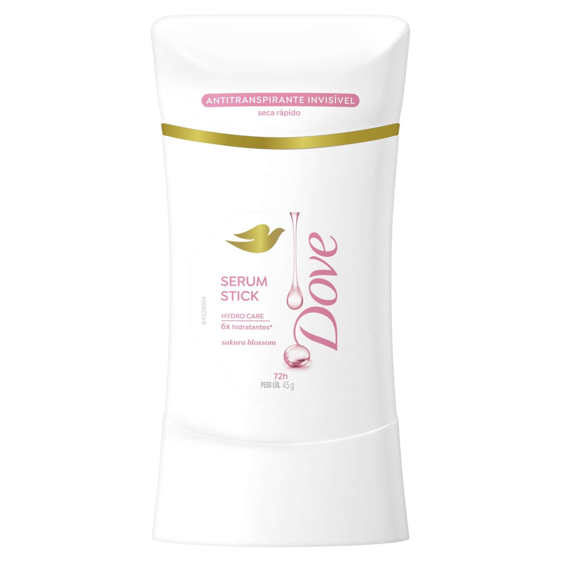 Desodorante Antitranspirante Dove Stick Invis&iacute;vel Sakura Blossom S&eacute;rum 45g