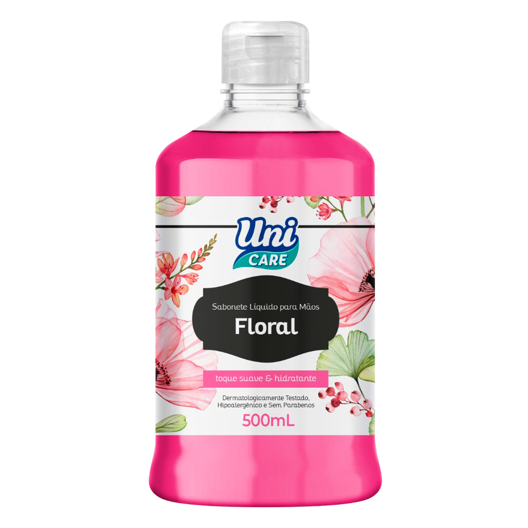 Sabonete Líquido para Mãos Floral Uni Care 500ml
