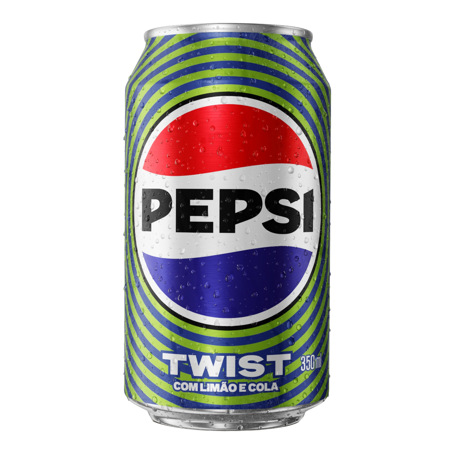 Refrigerante com Lim&atilde;o e Cola Pepsi Twist Lata 350ml