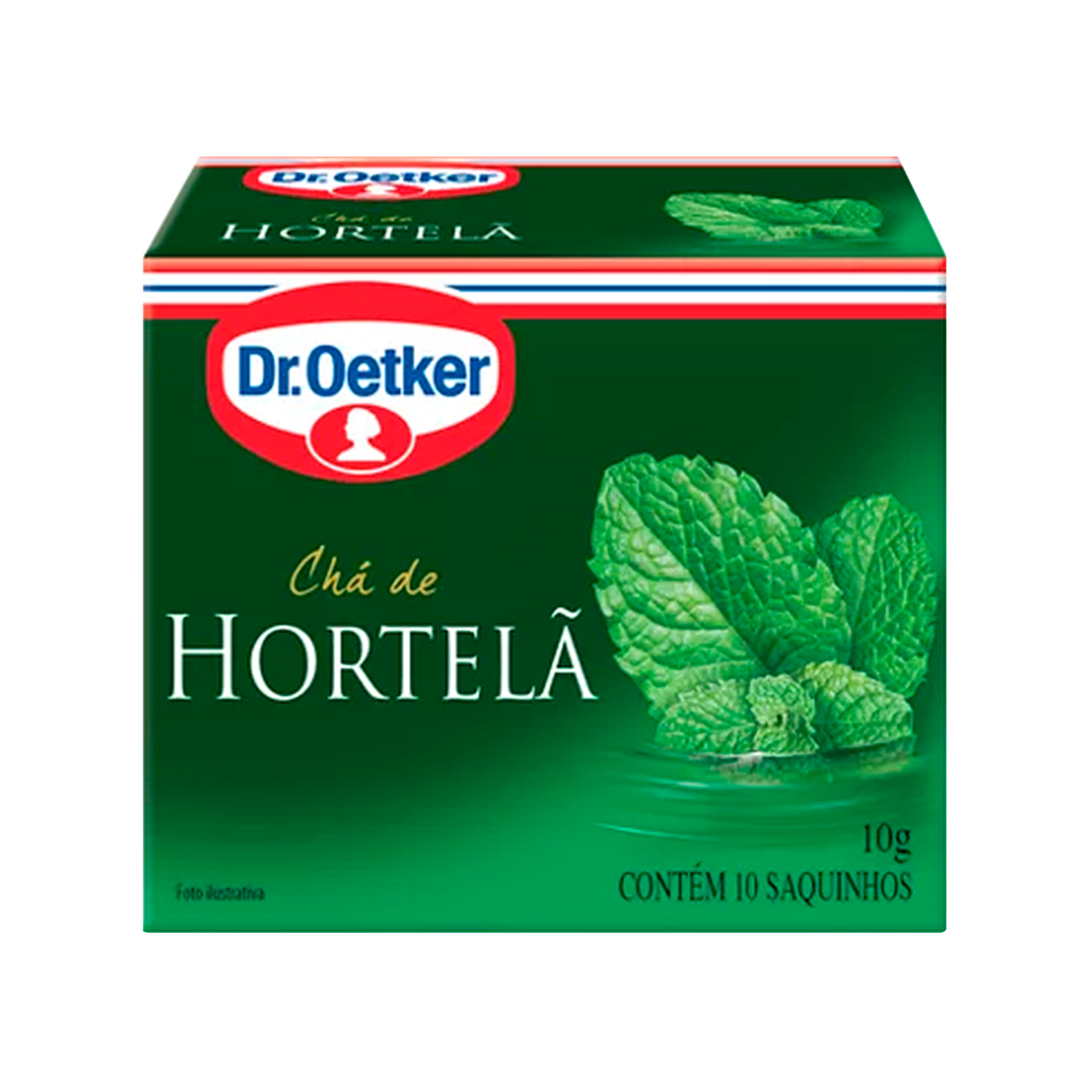 Chá de Hortelã Dr. Oetker 10g C/10 Unidades