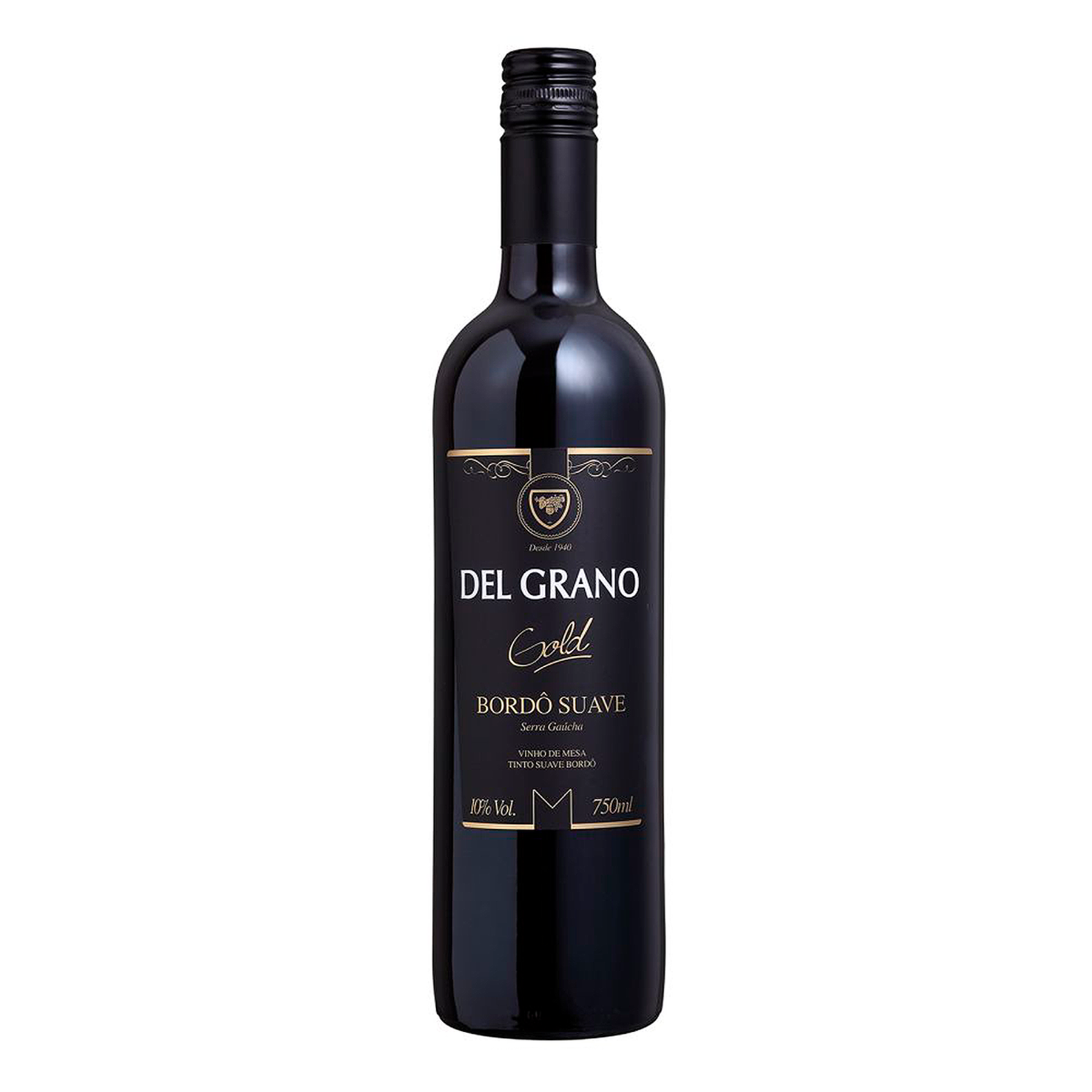 Vinho Tinto Bordô Suave Del Grano Gold Garrafa 750ml